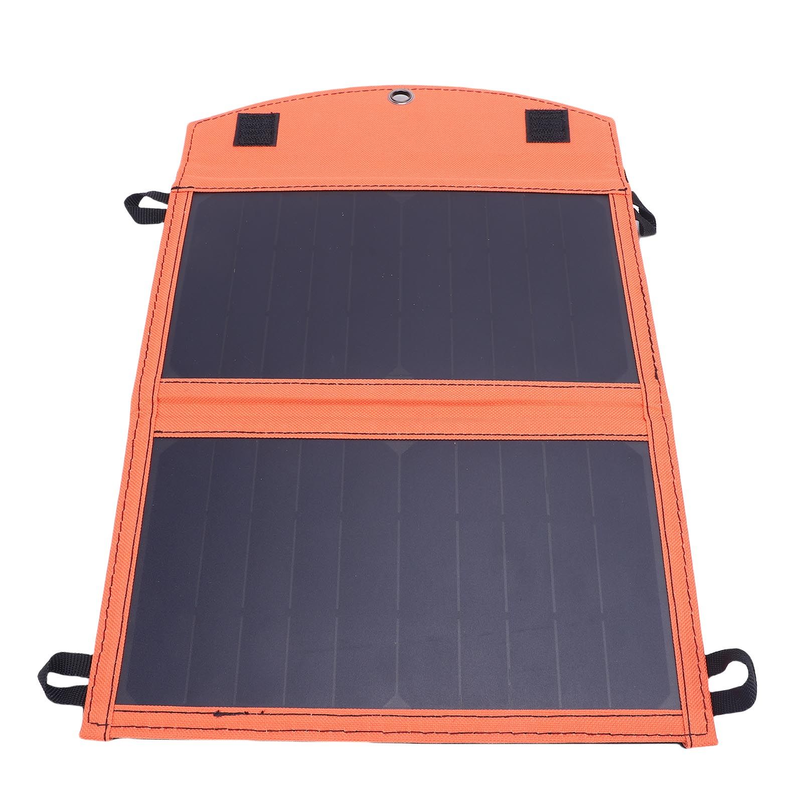 Folding Solar Panel Multifunction Powerbank Charger 14W 2 Folds IP67 Water view 12