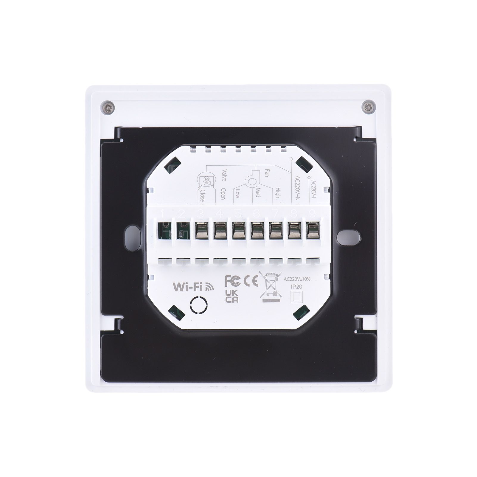 Conditioner Thermostat Temperature Controller Programmable Panel for Central view 7