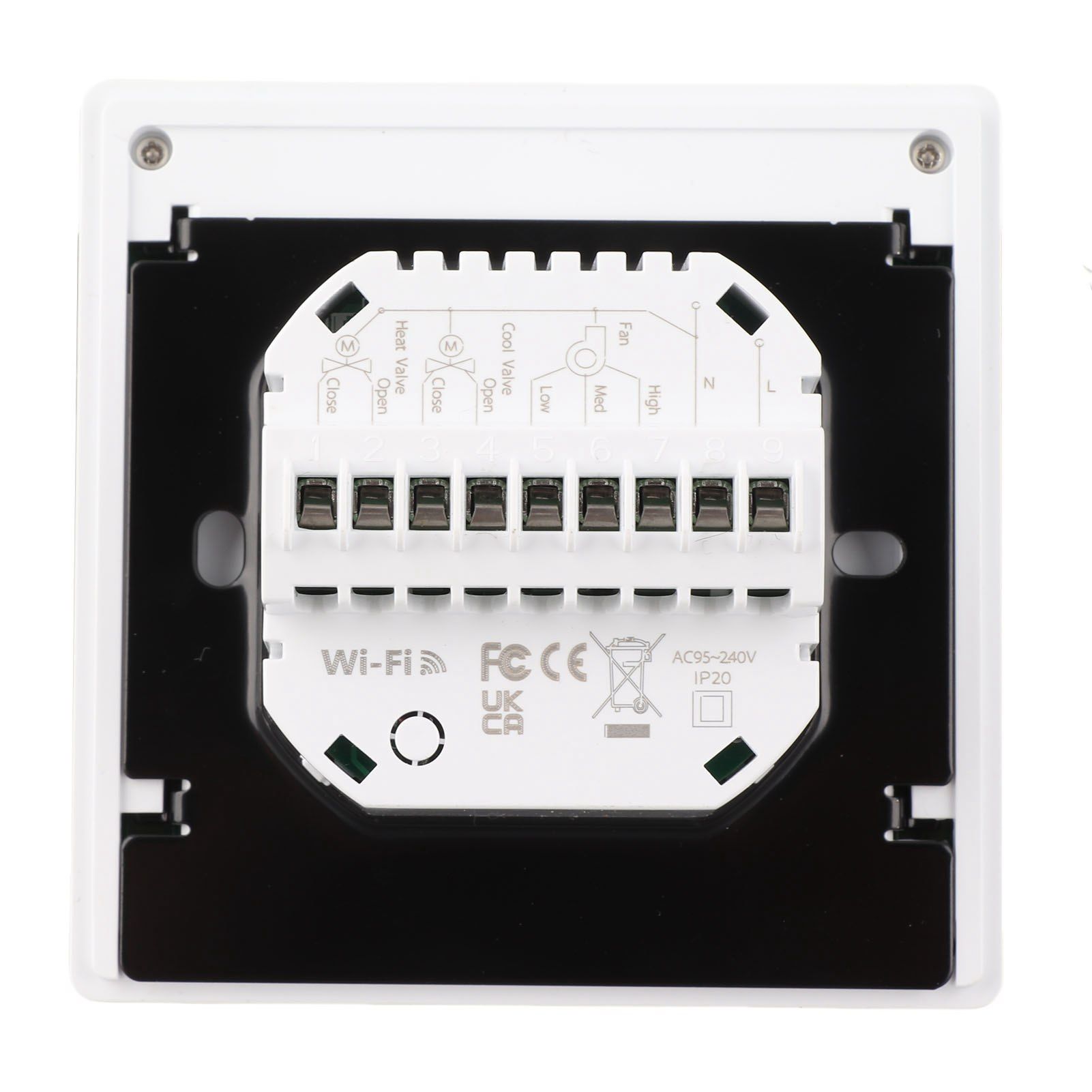 Conditioner Thermostat Temperature Controller Programmable Panel for Central view 2