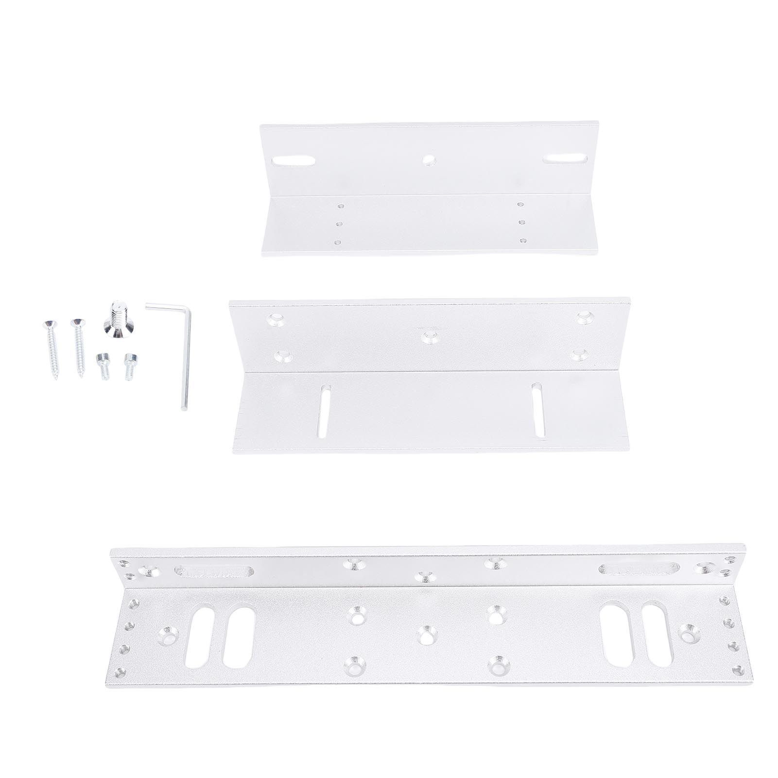 Z and L Bracket for 280KG Holding Force Electromagnet Lock Bracket for Single view 3