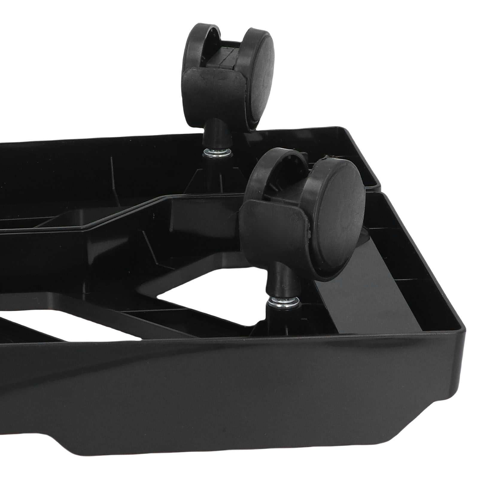 Mobile CPU Stand Adjustable ABS Computer Tower Stand Under Desk CPU Holder PC view 7