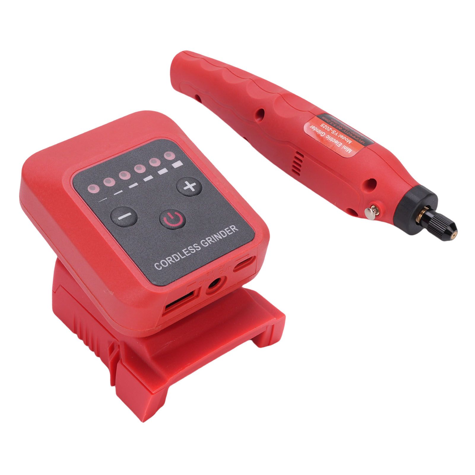 Small Cordless Grinder 20V Rechargeable Battery Powered Drill 6000-18000rpm view 5