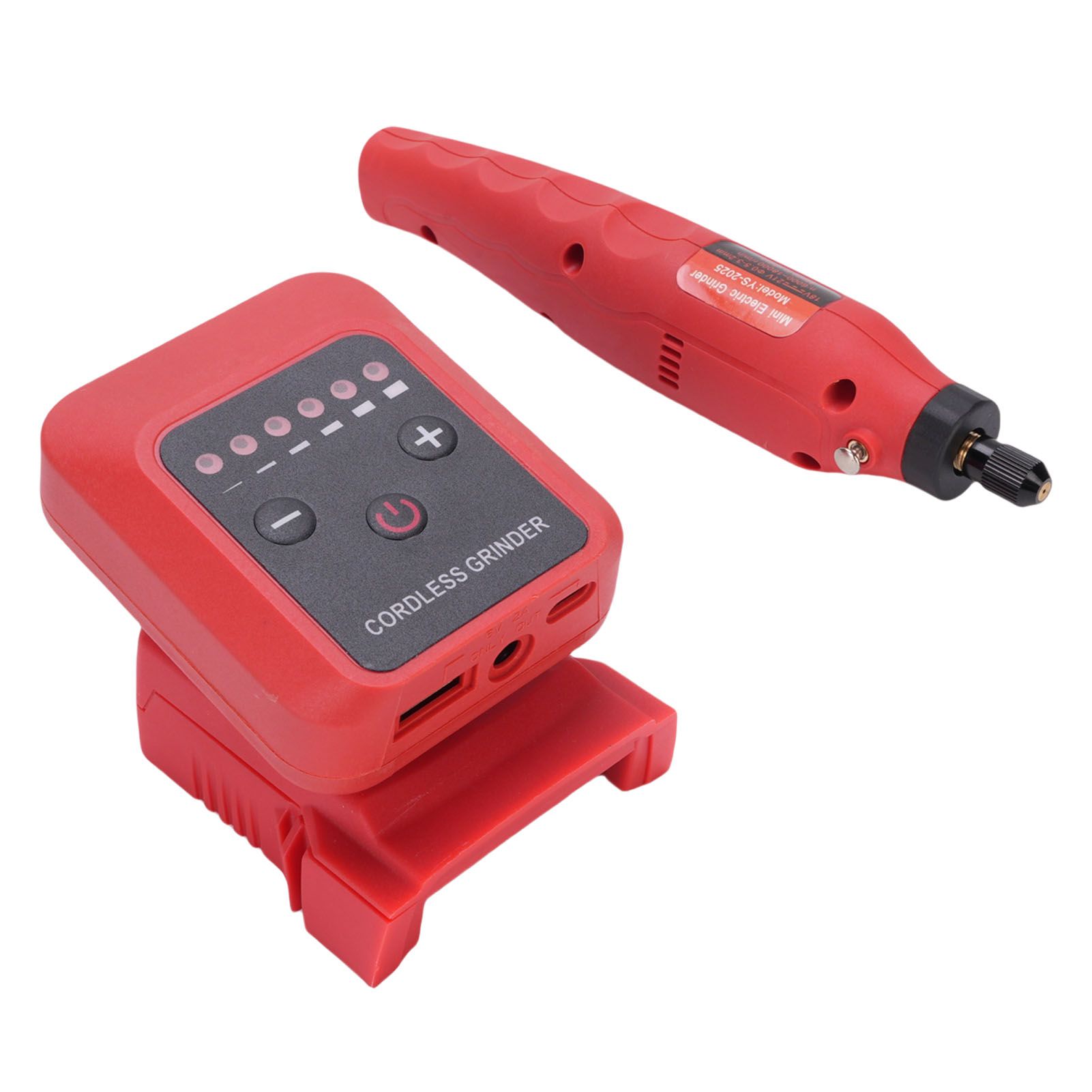 Small Cordless Grinder 20V Rechargeable Battery Powered Drill 6000-18000rpm view 10