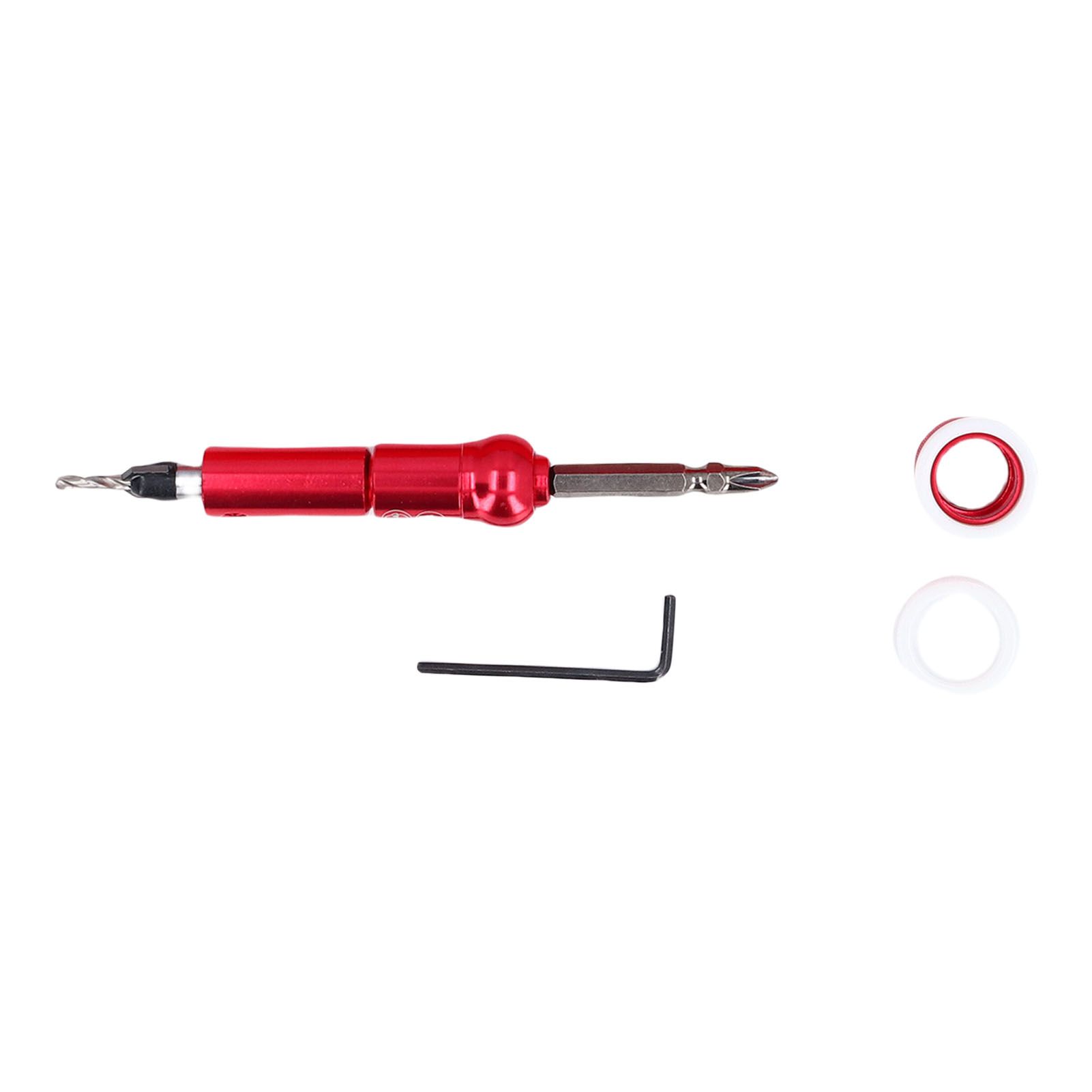 Countersink Drill Bit Set with Adjustable Depth Stop Counter Sink Drill Bits view 9