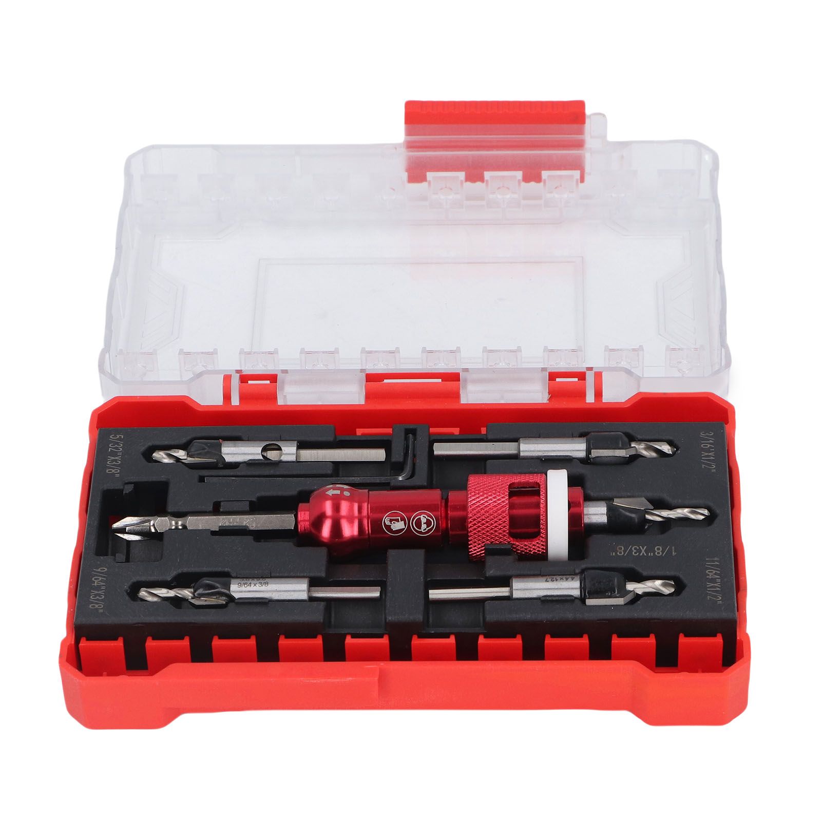 Countersink Drill Bit Set with Adjustable Depth Stop Counter Sink Drill Bits view 10