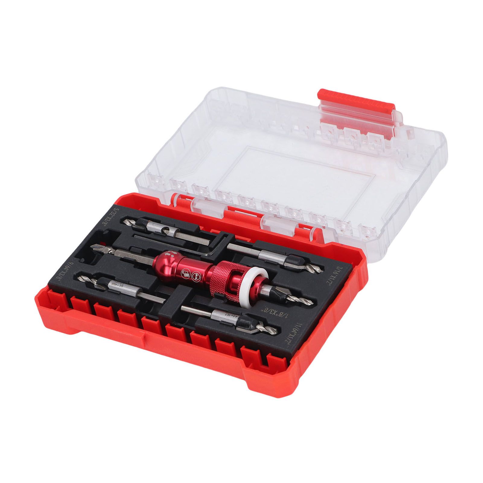 Countersink Drill Bit Set with Adjustable Depth Stop Counter Sink Drill Bits view 11