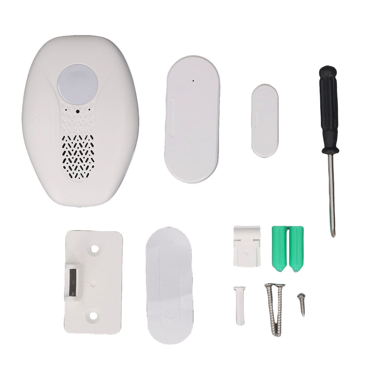 Wireless Door Sensor Alarm Magnetic Induction 98.4FT Range 80dB Door and view 3