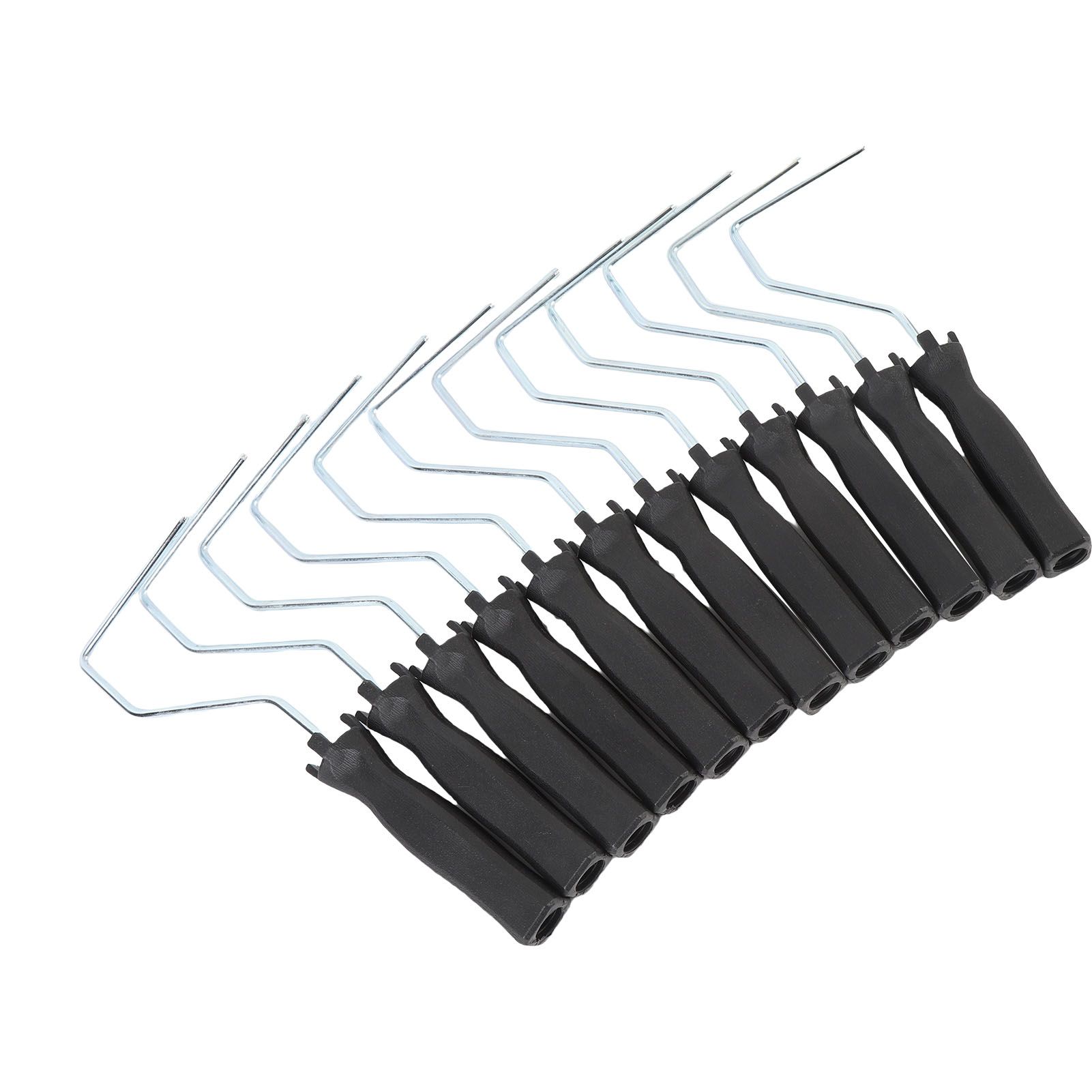 12pcs 4 Inch Paint Roller Handle Reusable Steel Plastic Grip Paint Roller view 4