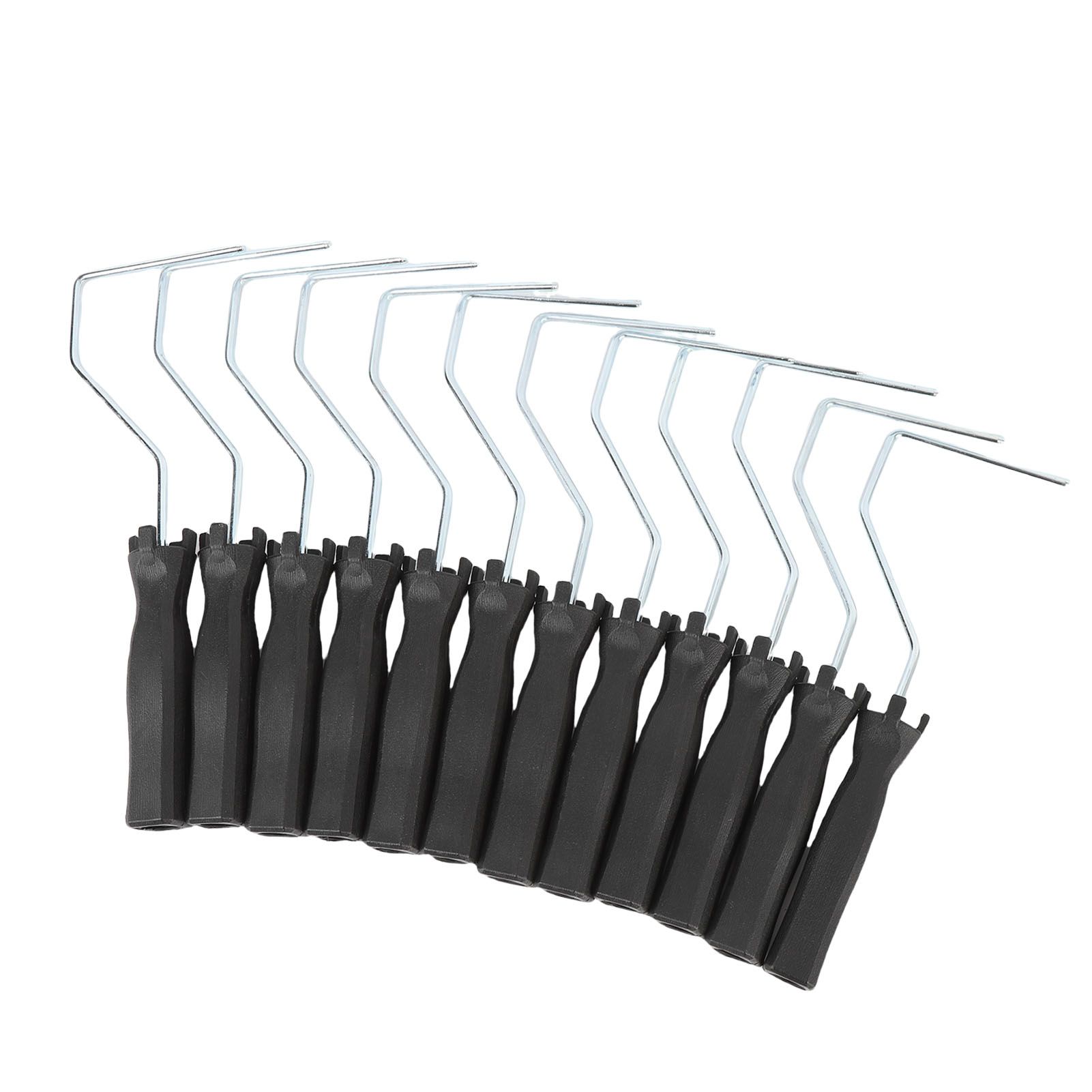12pcs 4 Inch Paint Roller Handle Reusable Steel Plastic Grip Paint Roller view 11