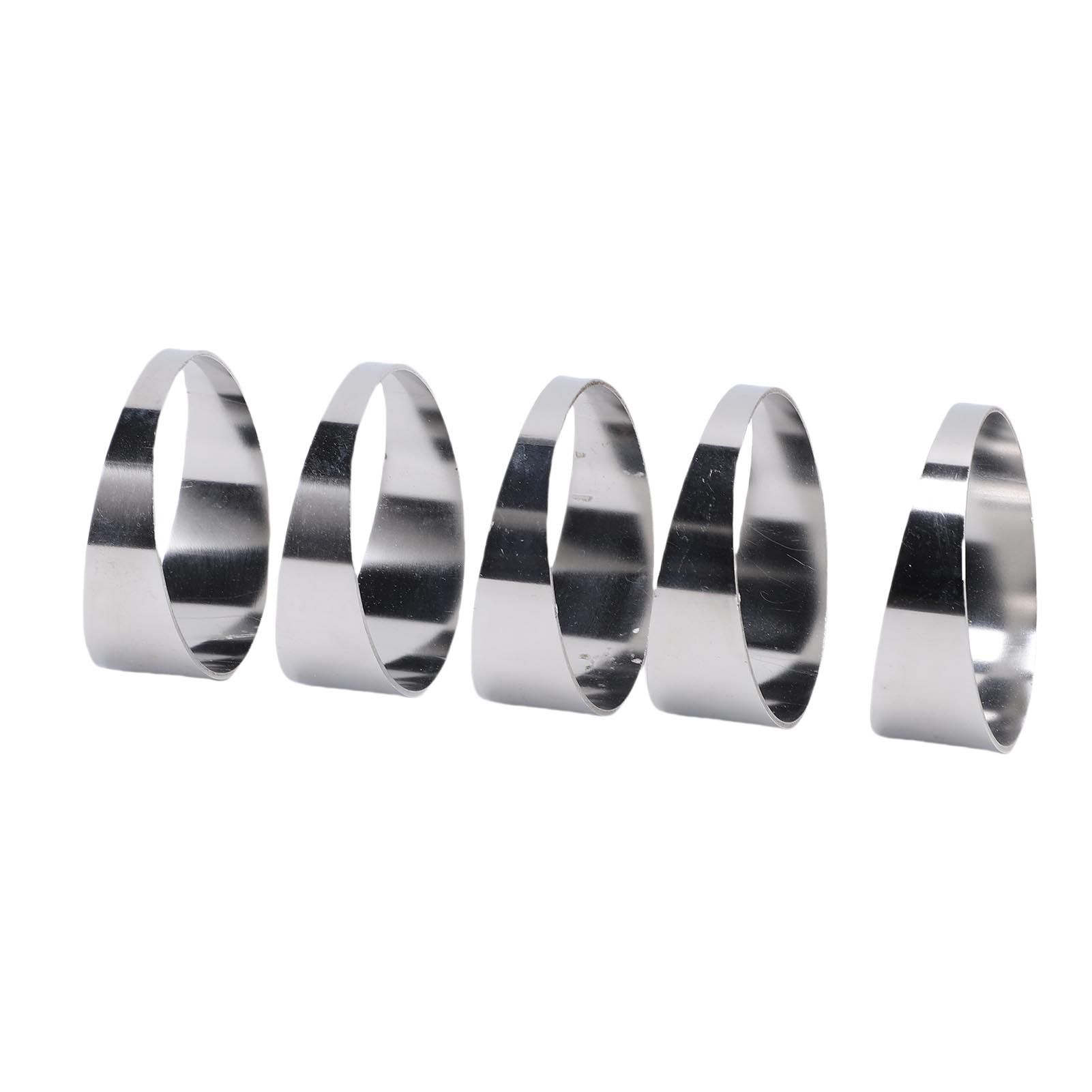 5Pcs 304 Stainless Steel Pie Cuts Tight Radius Deburred Not Welded for — image 1