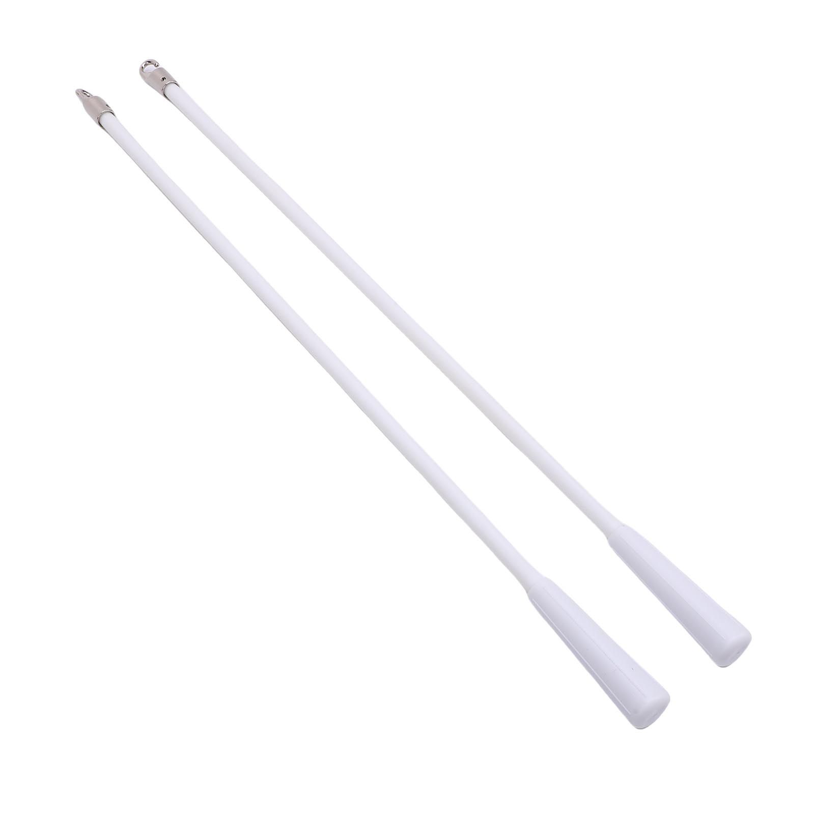 2pcs Blind Wands Vertical Blinds Stick Replacement with Hook Handle White view 8