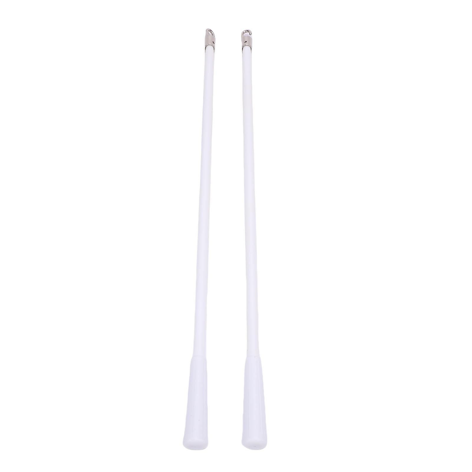 2pcs Blind Wands Vertical Blinds Stick Replacement with Hook Handle White view 9