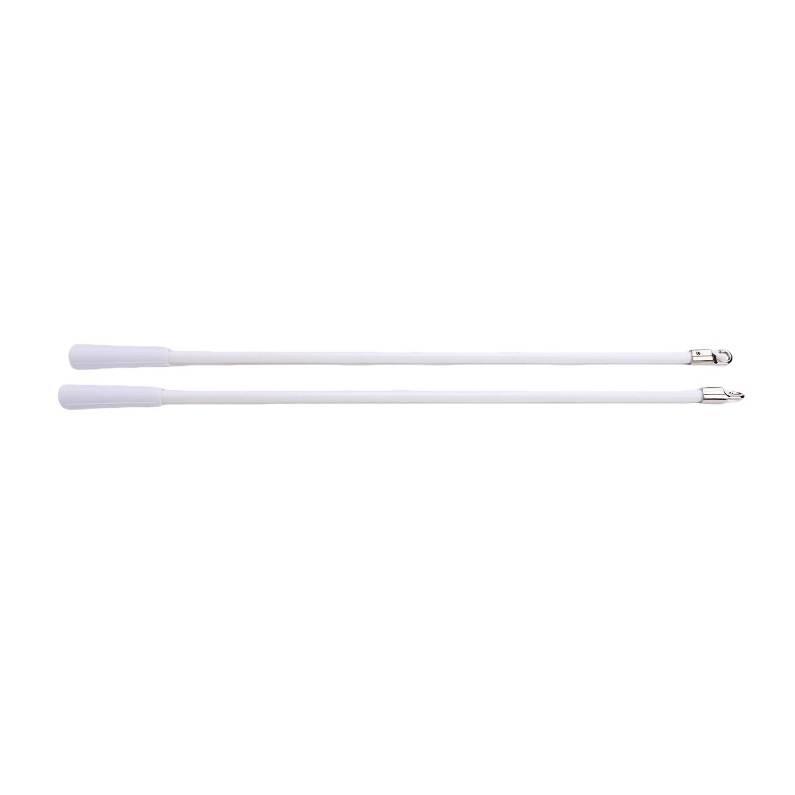 2pcs Blind Wands Vertical Blinds Stick Replacement with Hook Handle White view 11
