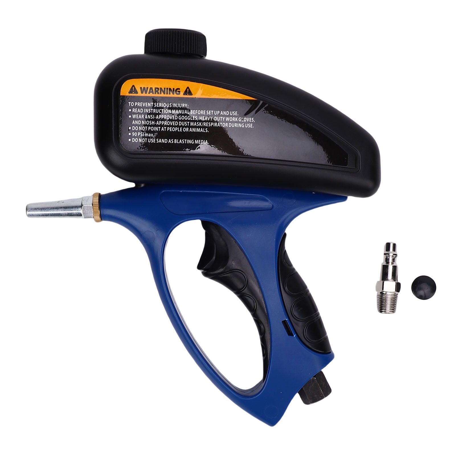 Sand Blasting Gun 90PSI 510ml Capacity ZG1/4 Connector Adjustable Ergonomic view 3