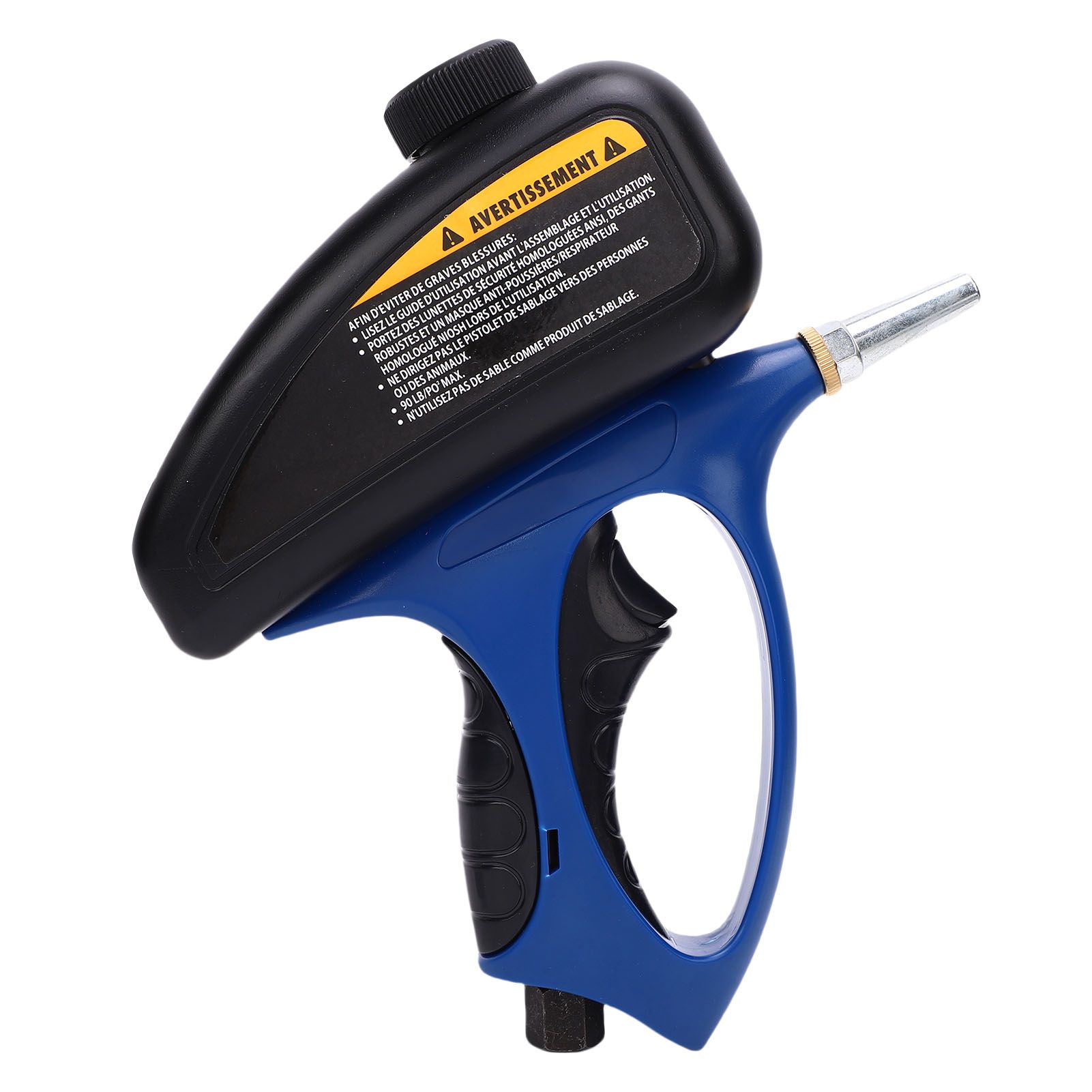 Sand Blasting Gun 90PSI 510ml Capacity ZG1/4 Connector Adjustable Ergonomic view 4