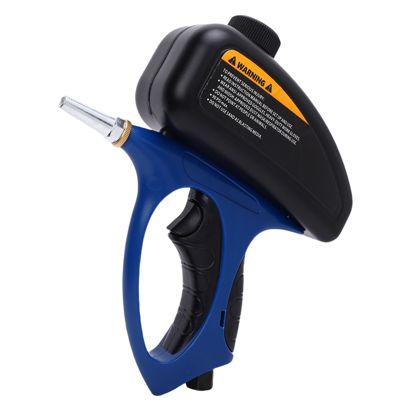 Sand Blasting Gun 90PSI 510ml Capacity ZG1/4 Connector Adjustable Ergonomic view 10