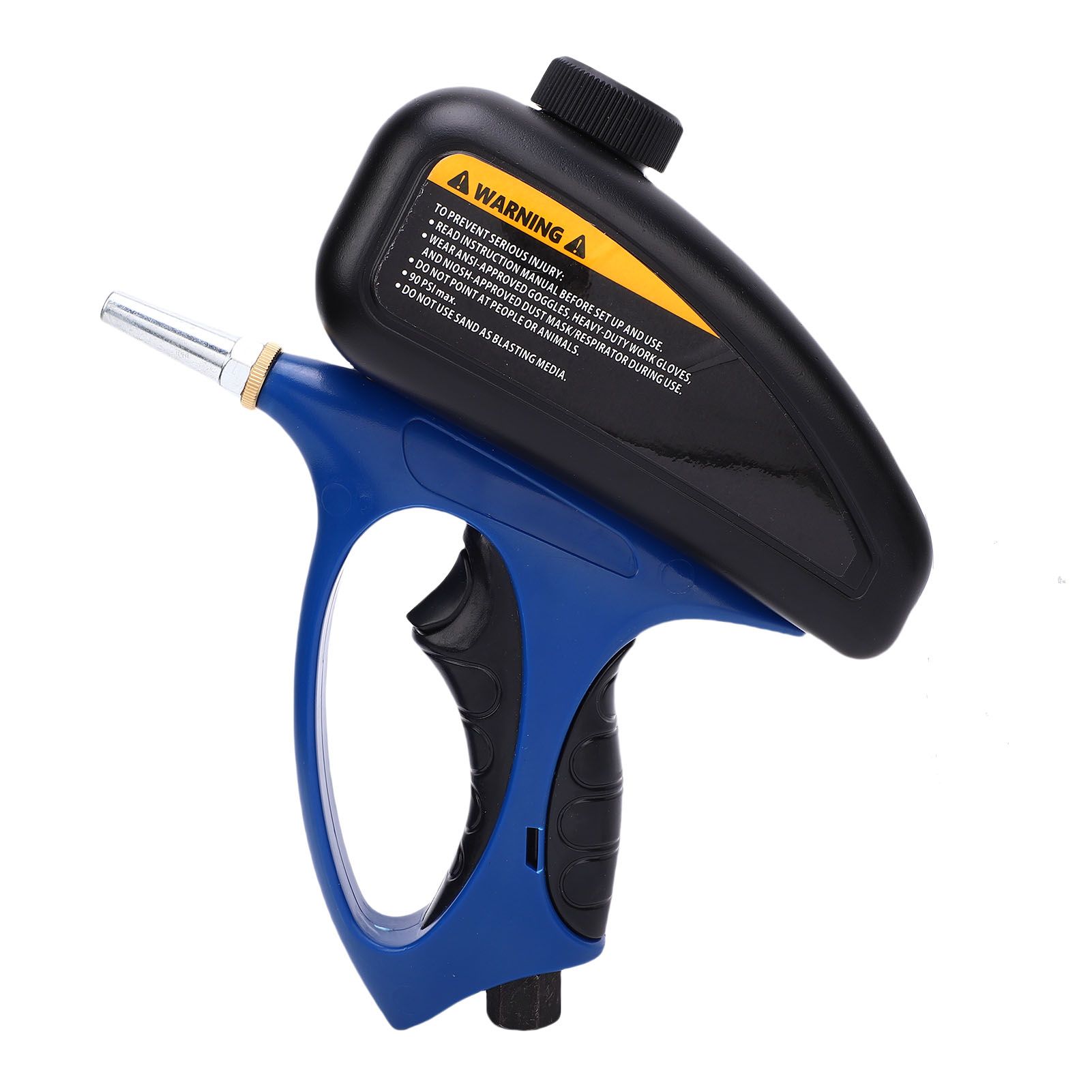 Sand Blasting Gun 90PSI 510ml Capacity ZG1/4 Connector Adjustable Ergonomic view 11