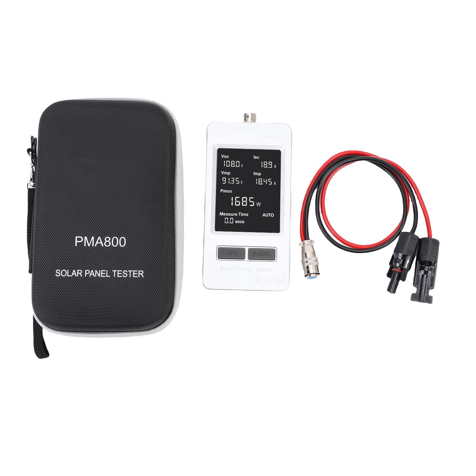 Solar Panel Tester 5-800W 20-120V 0-35A Auto Manual MPPT Photovoltaic Panel view 3