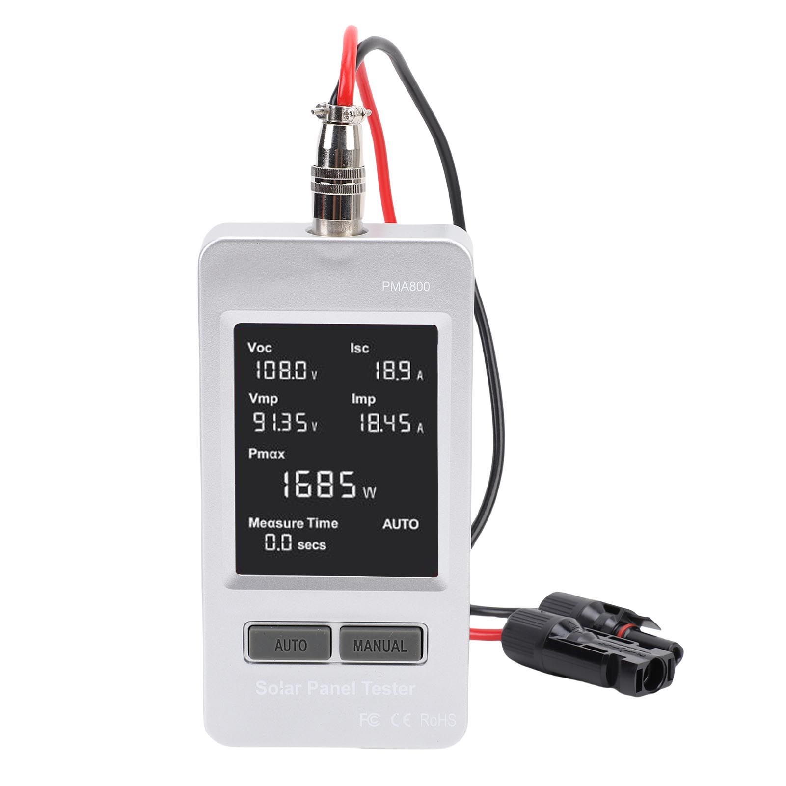 Solar Panel Tester 5-800W 20-120V 0-35A Auto Manual MPPT Photovoltaic Panel view 4