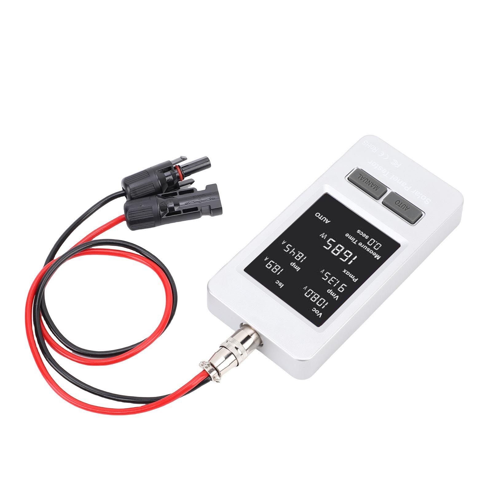 Solar Panel Tester 5-800W 20-120V 0-35A Auto Manual MPPT Photovoltaic Panel view 9