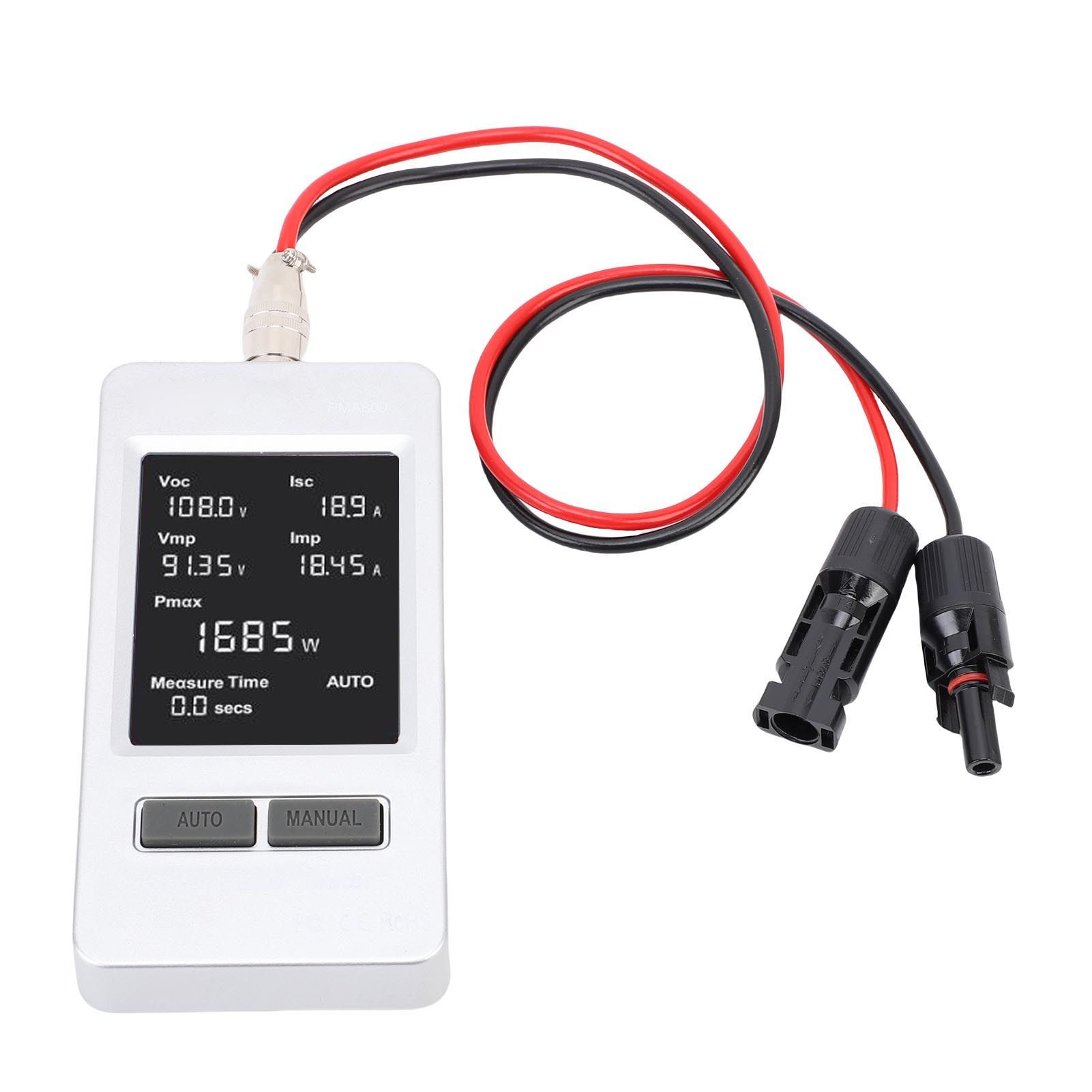 Solar Panel Tester 5-800W 20-120V 0-35A Auto Manual MPPT Photovoltaic Panel view 12