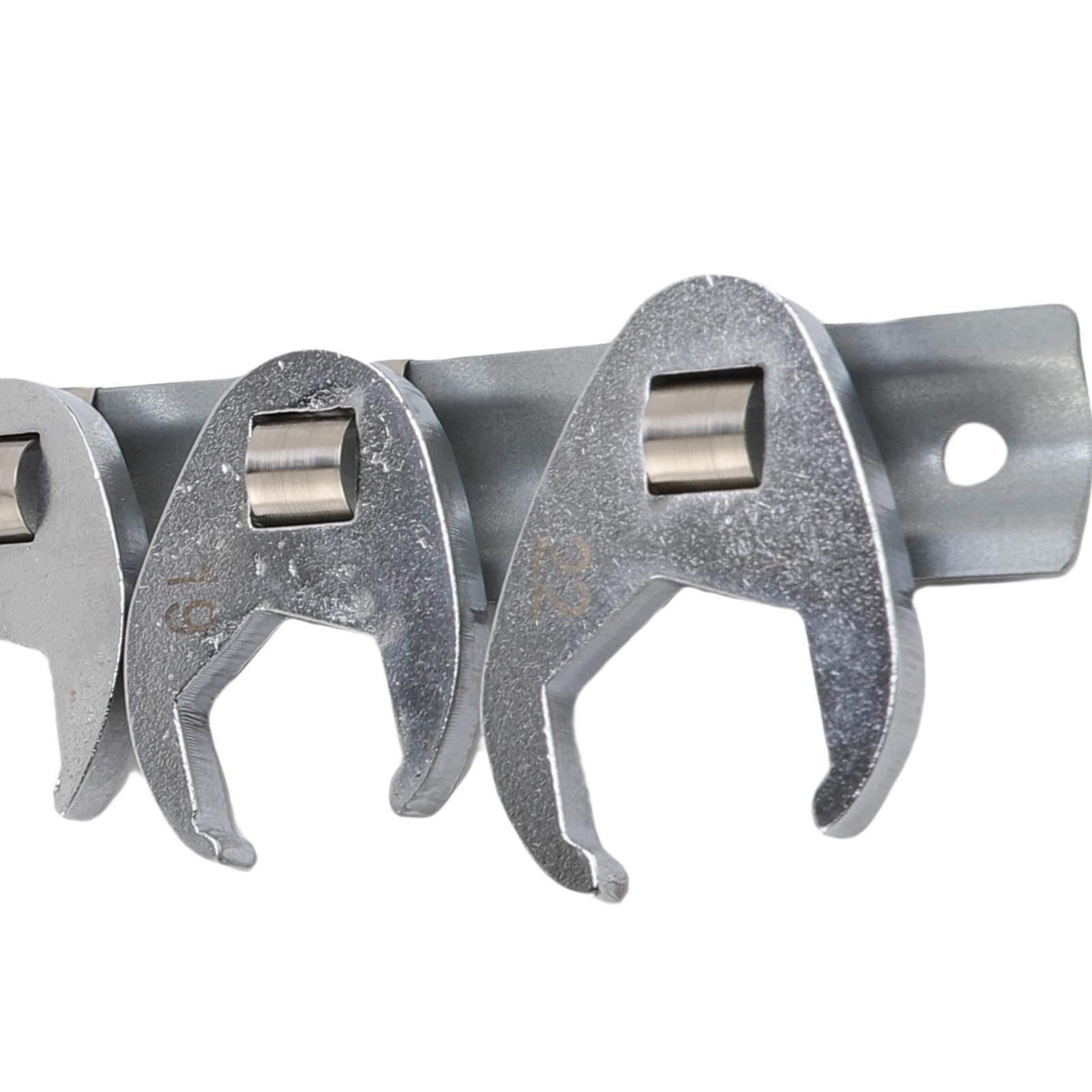 Crows Foot Wrench Set Metric Kit With Clamp On Organizer for Tight Spaces view 5