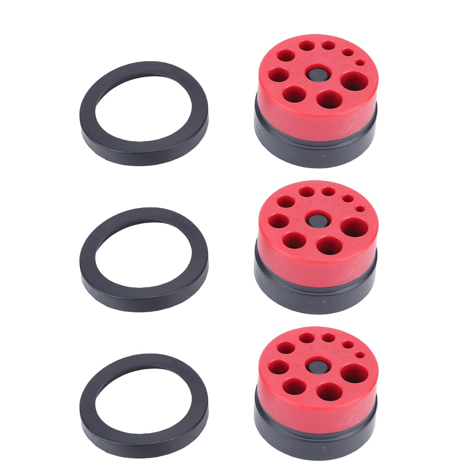 Electric Drill Dust Cover Ash Bowl Red Drill Dust Collector Bowl Catcher for view 3