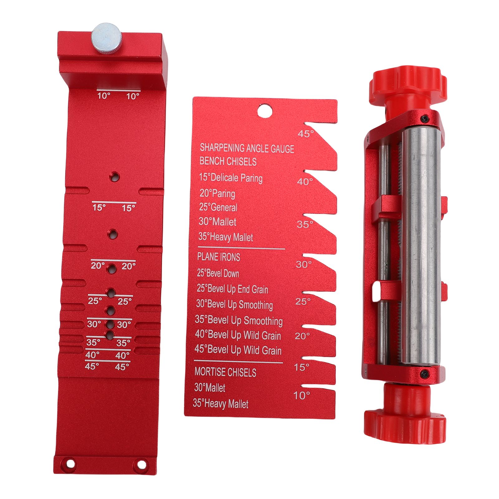 Chisel Sharpening Jig Precise Positioning Aluminum Alloy Woodworking Chisel view 3
