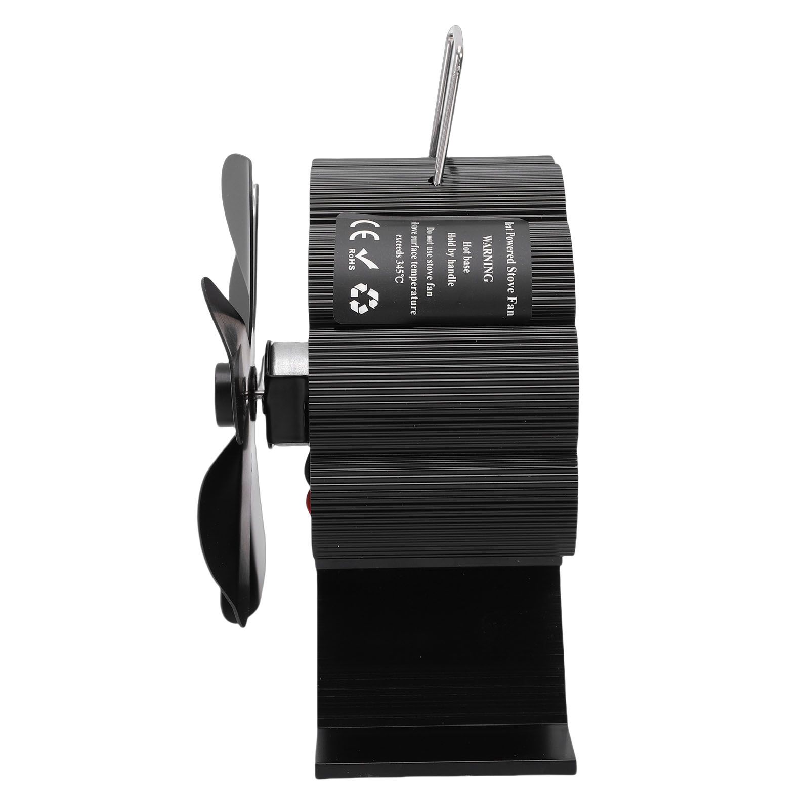 Wood Stove Fan Aluminum Alloy Portable Heat Powered Thermal Fan with view 9