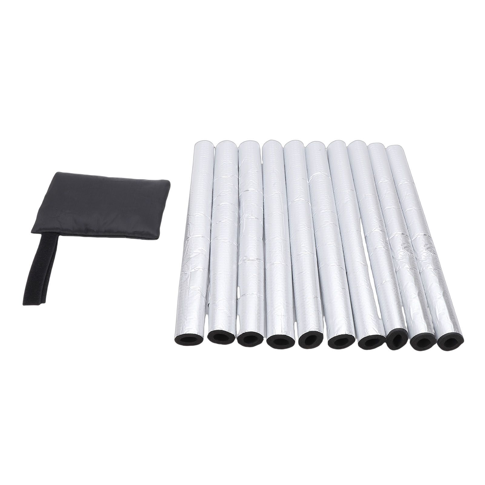 10PCS Pipe Insulation Sleeves Self Adhesive Antifreeze Thickened Foam Tube view 3