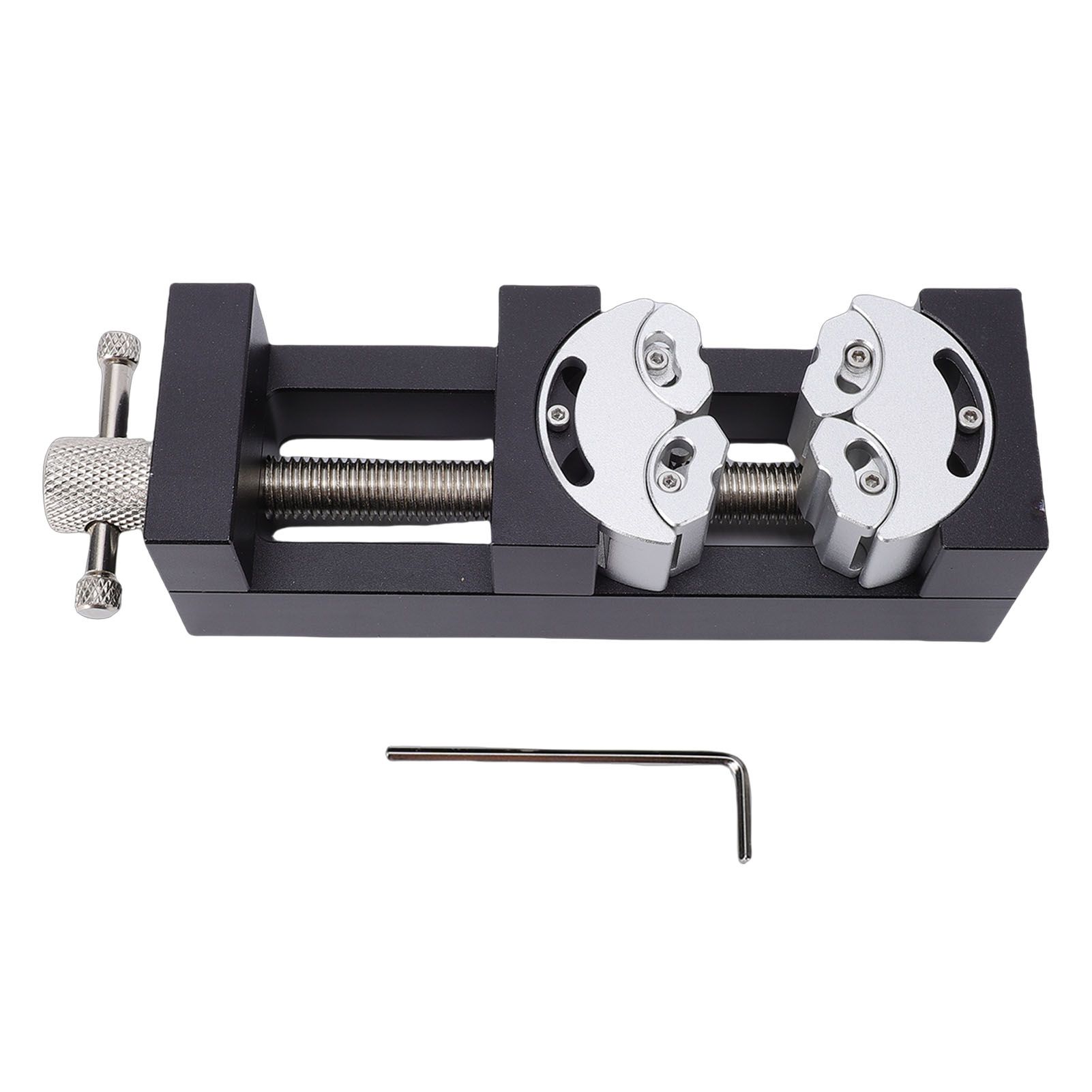 Mini Vise Clamp Smart Fractal for Drill Press Bench Heavy Duty Self Adjusting view 3