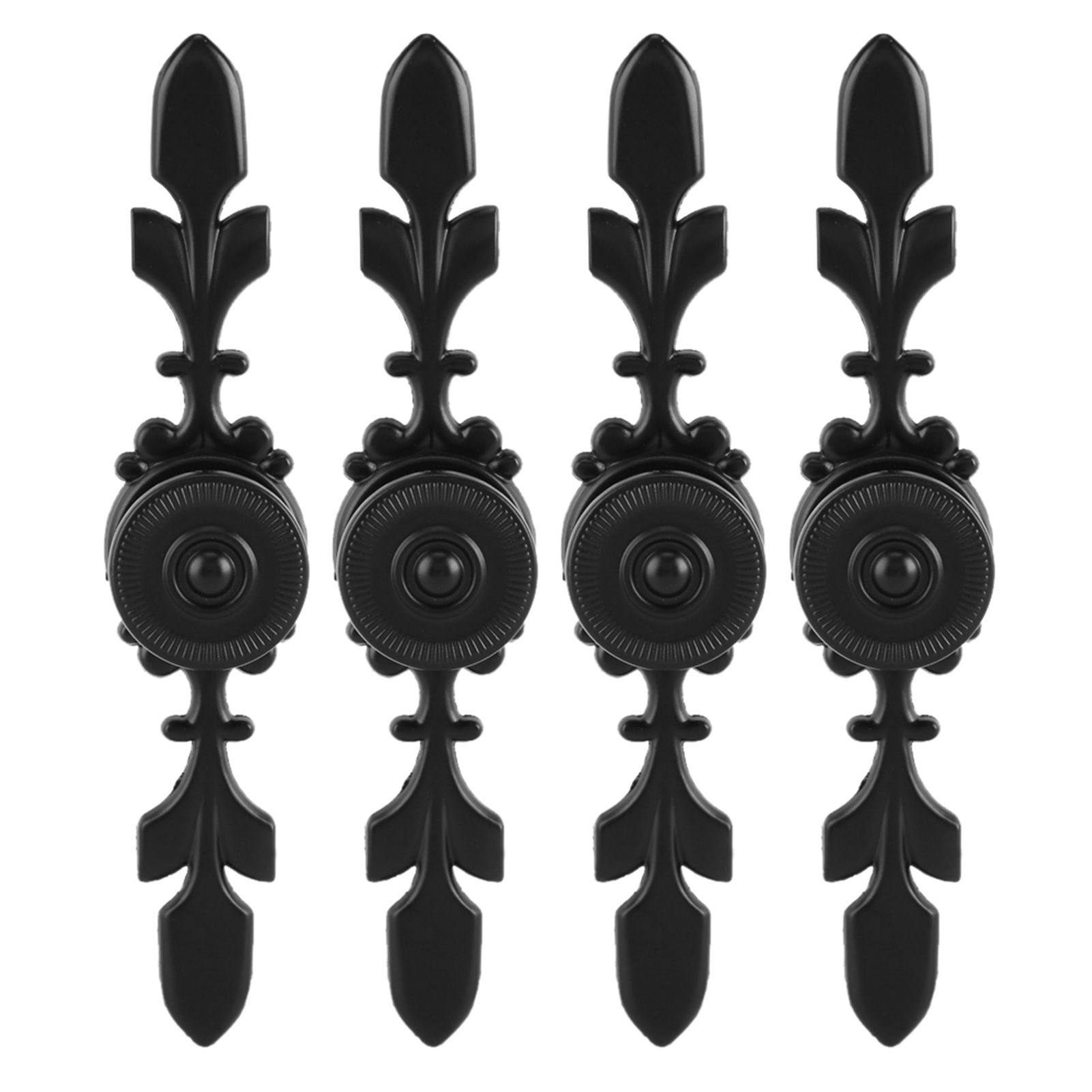 4PCS Vintage Cabinet Handles Zinc Alloy Antique Cabinet Drawer Pull Handle for view 3