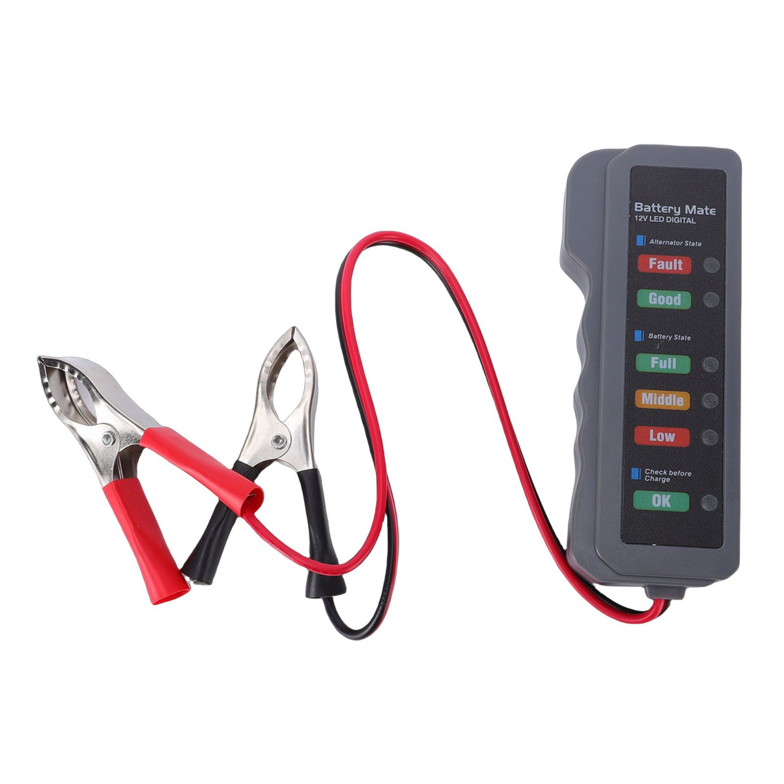 Car Battery Tester Reverse Protection Automotive Battery Checker Alternator view 2