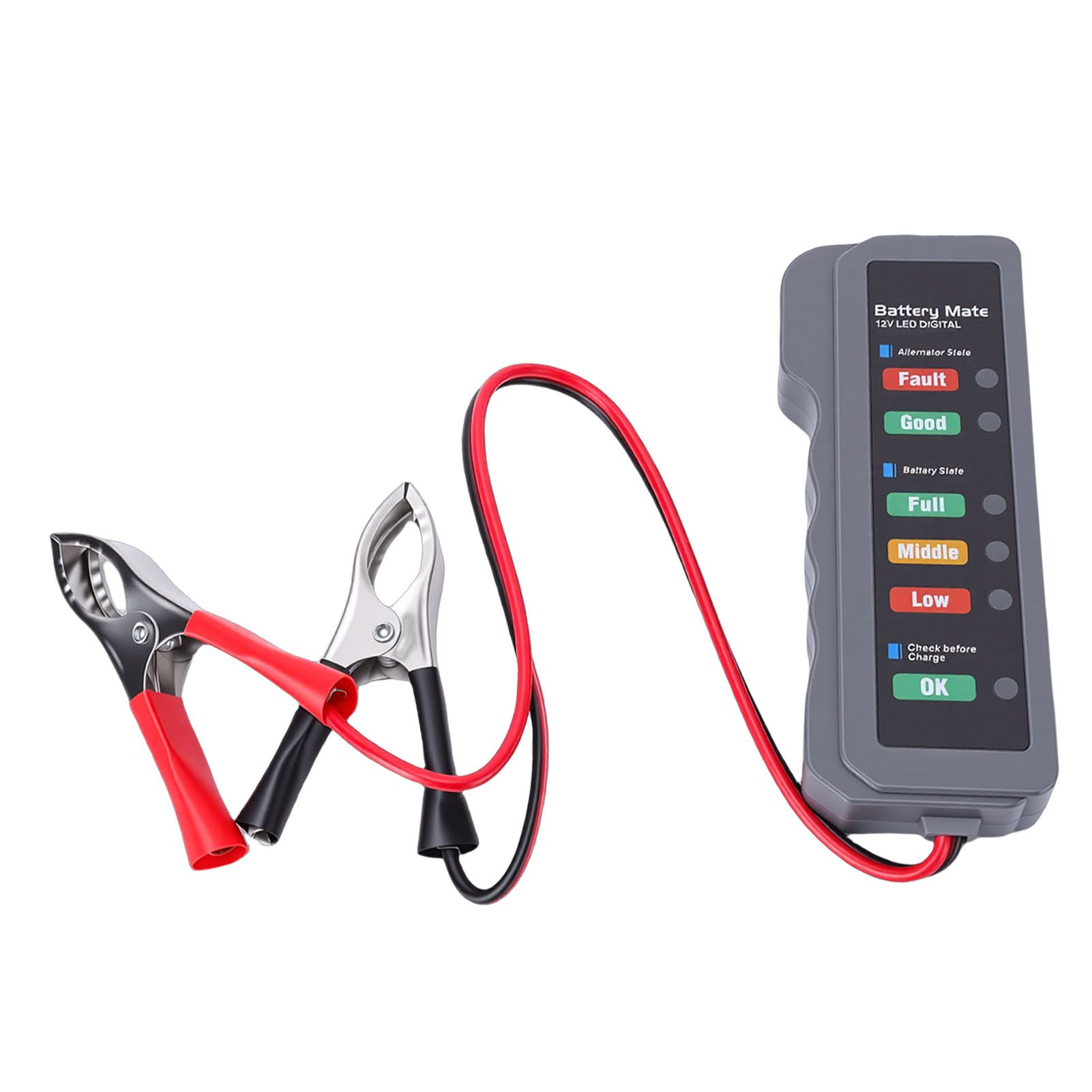 Car Battery Tester Reverse Protection Automotive Battery Checker Alternator view 6