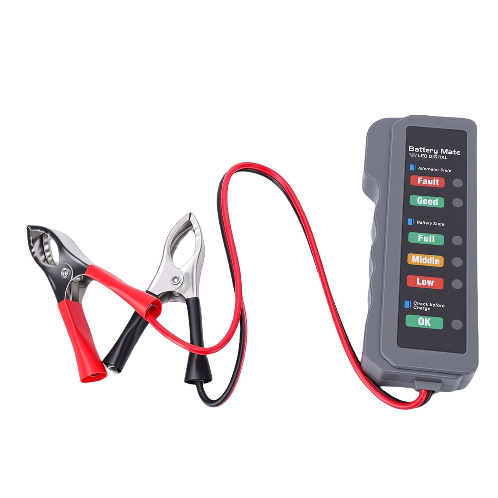 Car Battery Tester Reverse Protection Automotive Battery Checker Alternator view 7