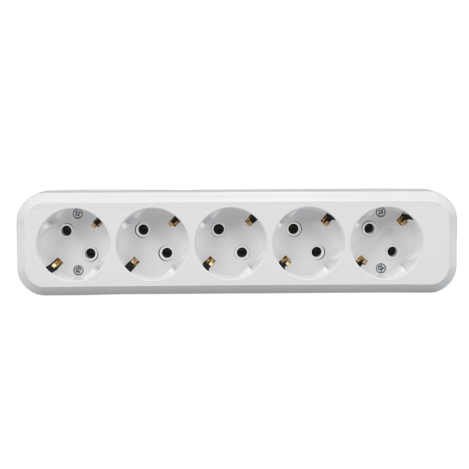 European Plug Socket Panel 16A Current Round Hole Plug Socket Wall Power view 5