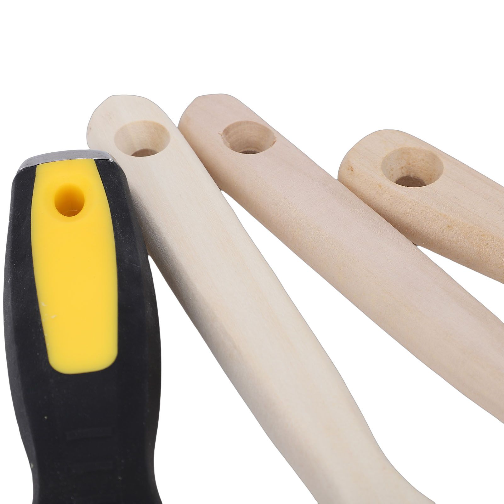 Angled Brushes with Paint Comb 2in 2.5in Short Long Handle Brushes for view 2