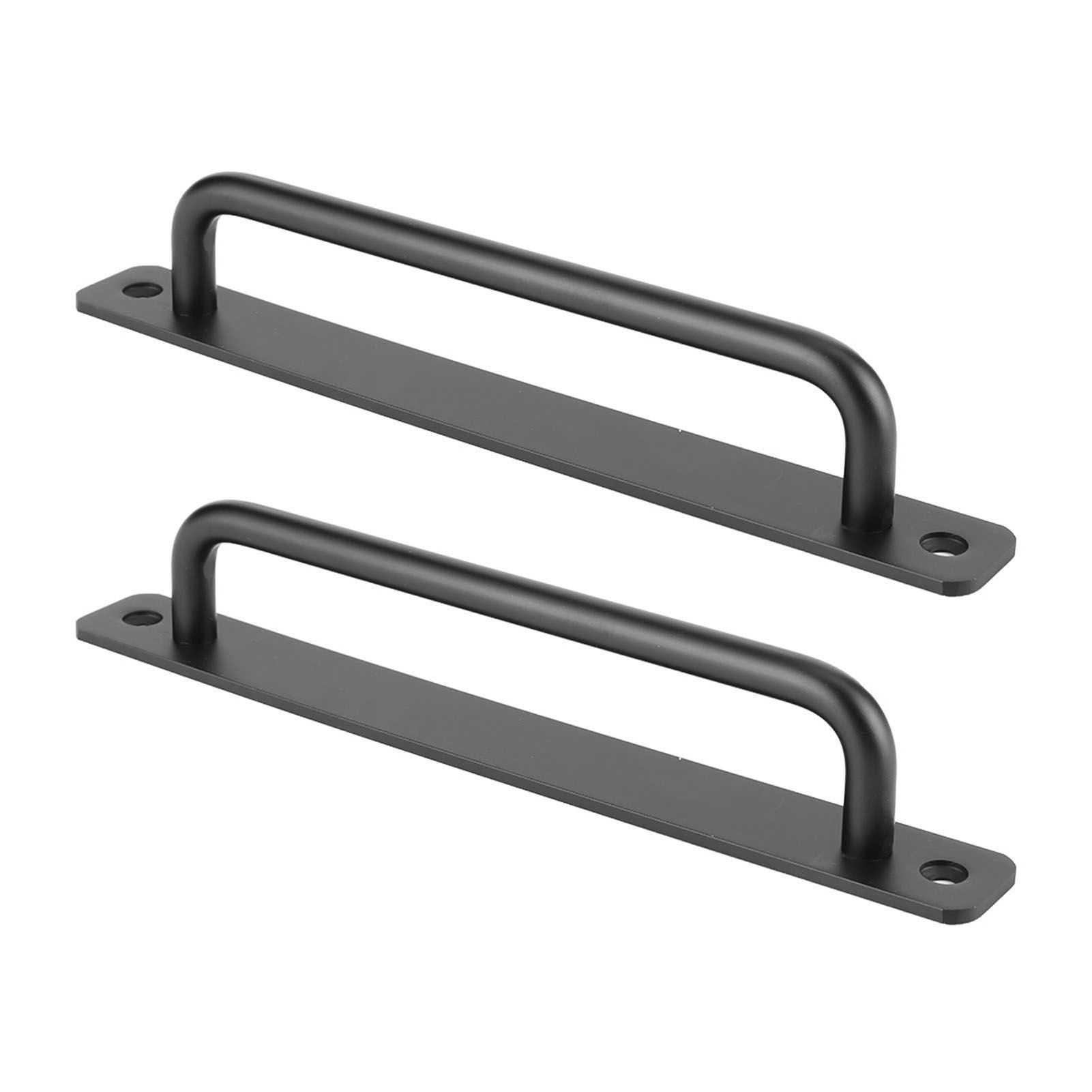 2pcs Elegant Sliding Door Handles Black Aluminum Alloy Pull Handles for view 10