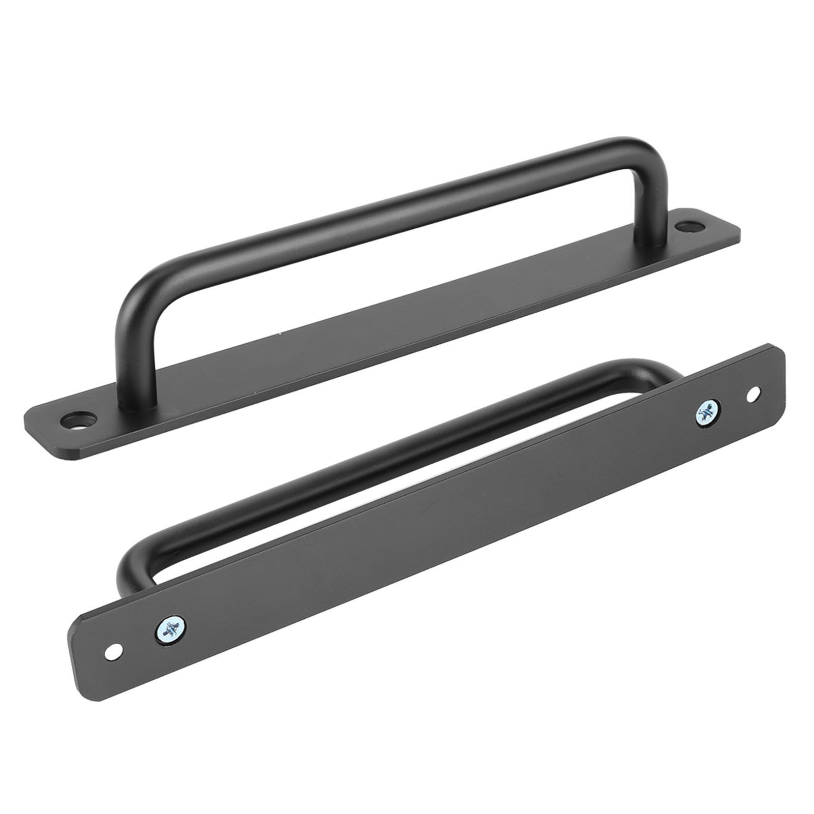 2pcs Elegant Sliding Door Handles Black Aluminum Alloy Pull Handles for view 12