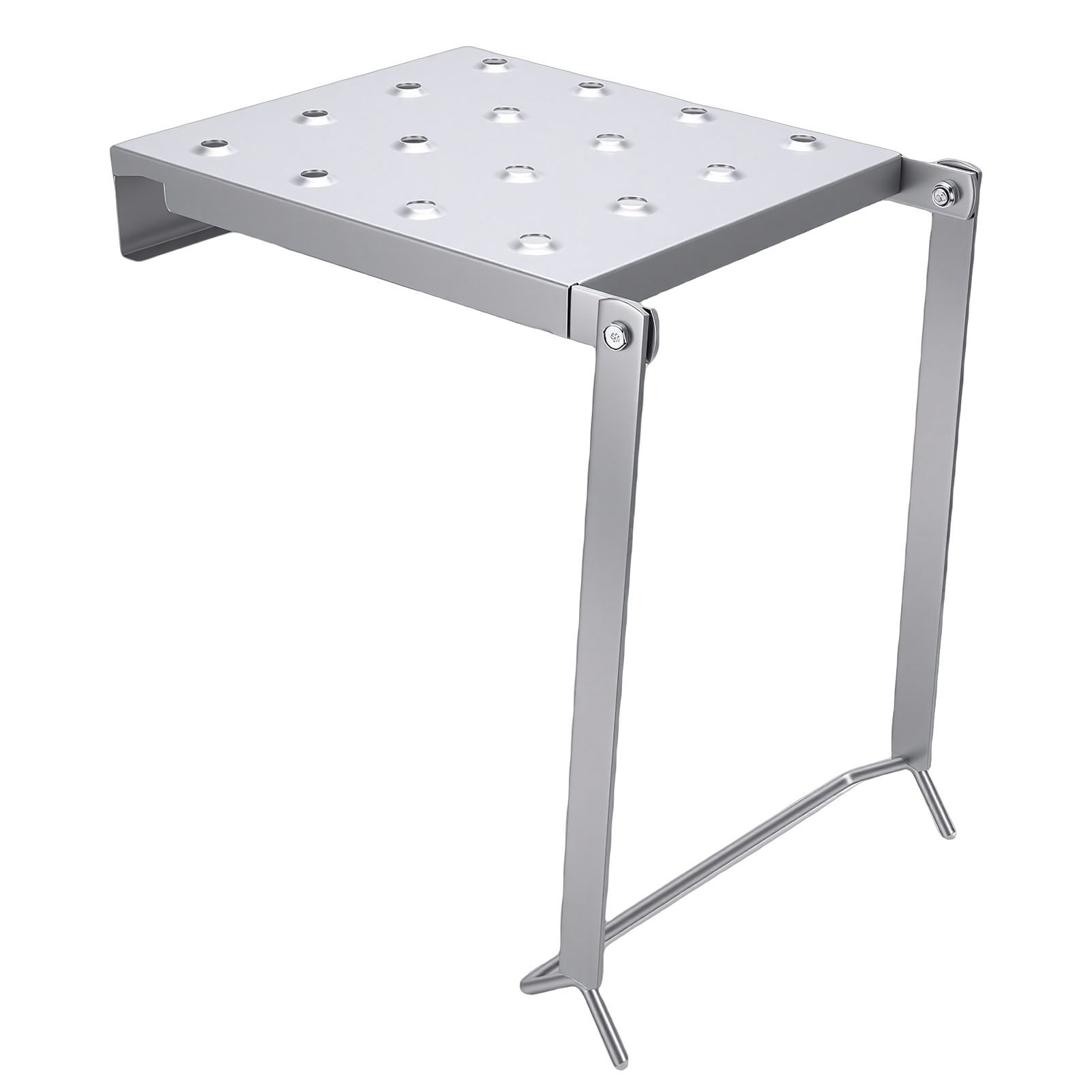 Ladder Platform Multifunctional Foldable Portable Iron Ladder Work Platform view 8