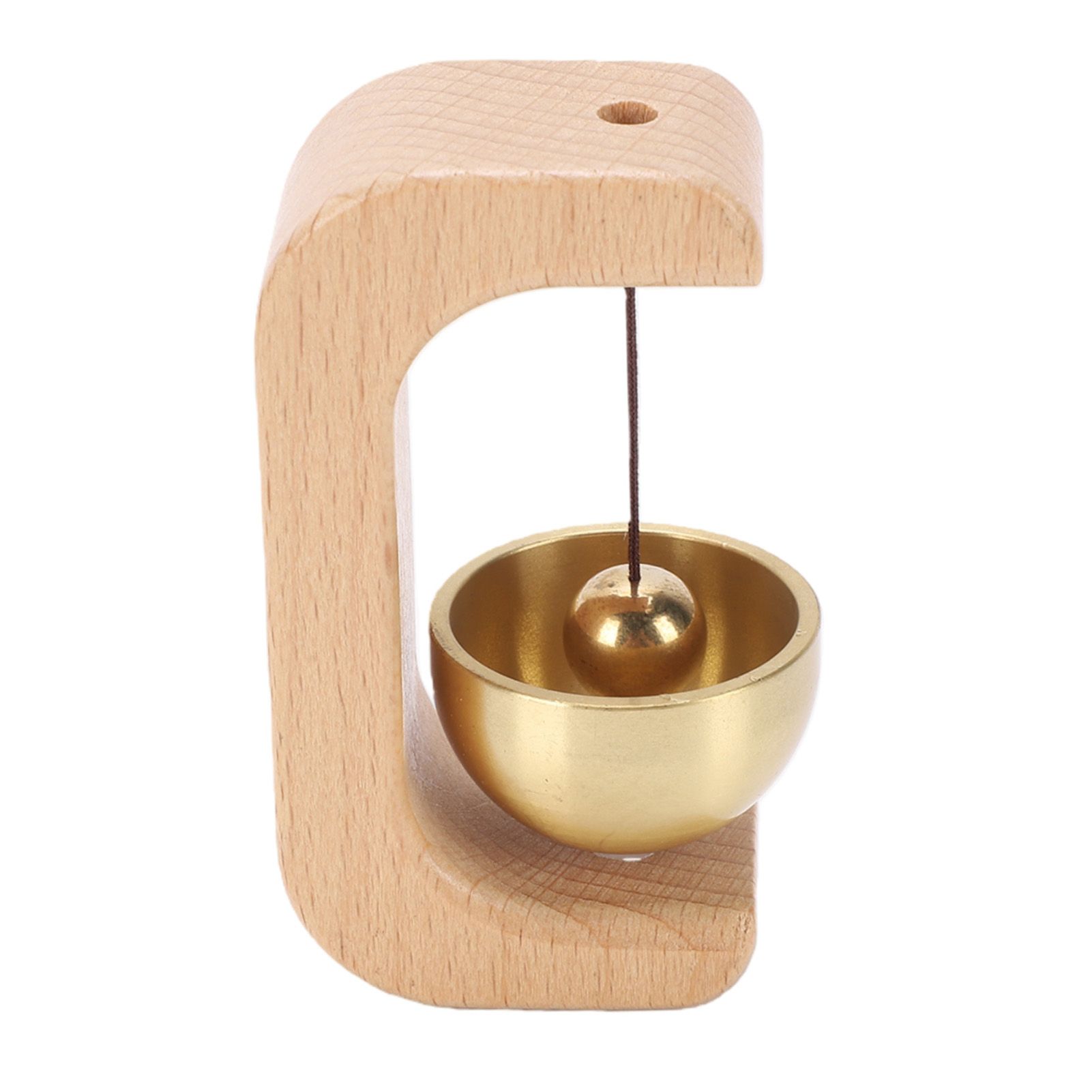 4PCS Shopkeepers Bell for Door Opening Wooden Magnetic C Shape Doorbell view 3