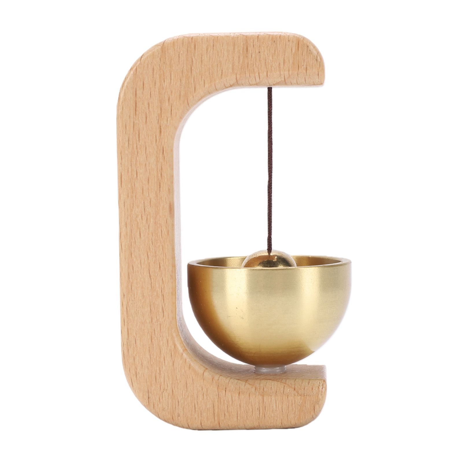 4PCS Shopkeepers Bell for Door Opening Wooden Magnetic C Shape Doorbell view 4