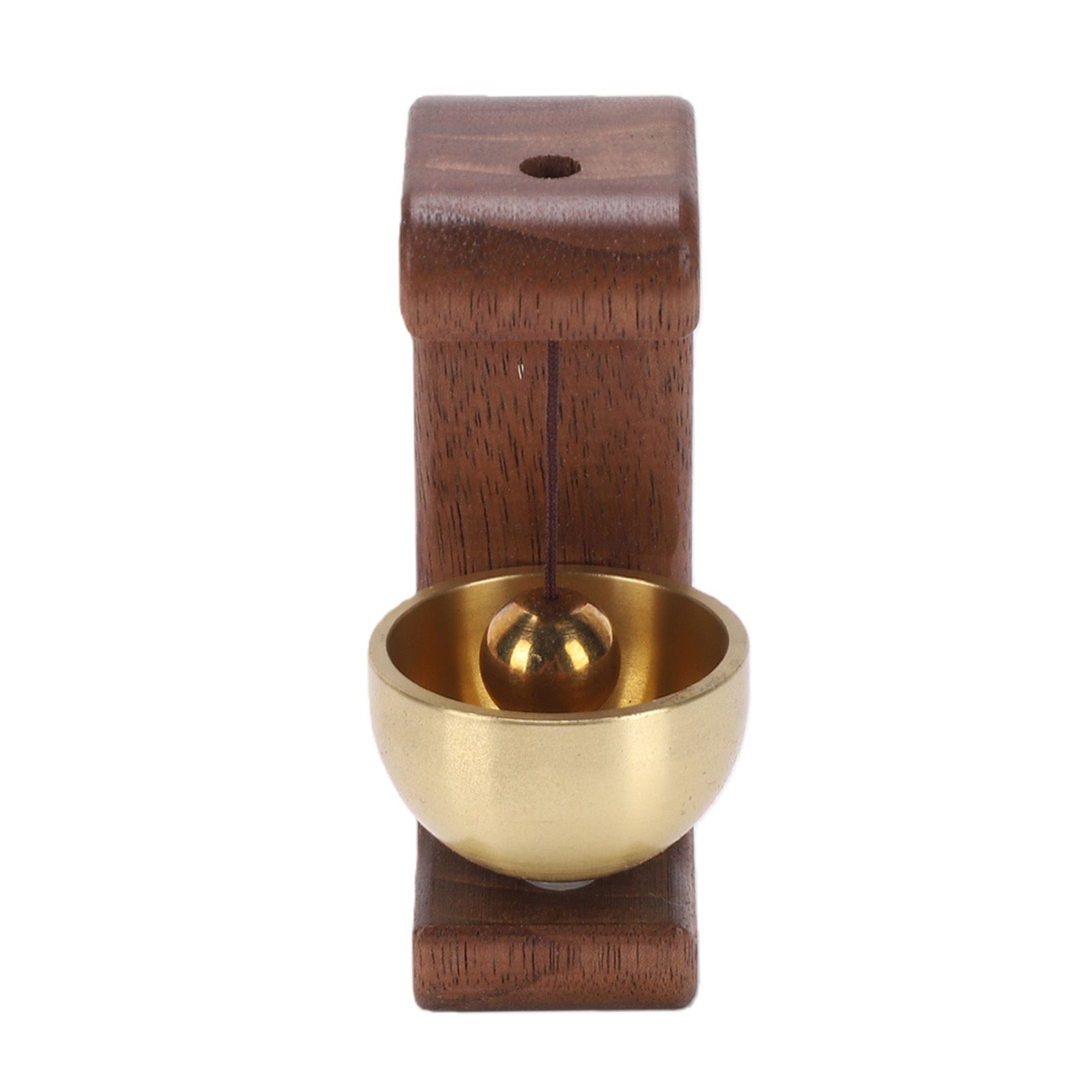 4pcs Magnetic Shopkeepers Bells for Door Opening Vintage Wooden Wind Chime view 3
