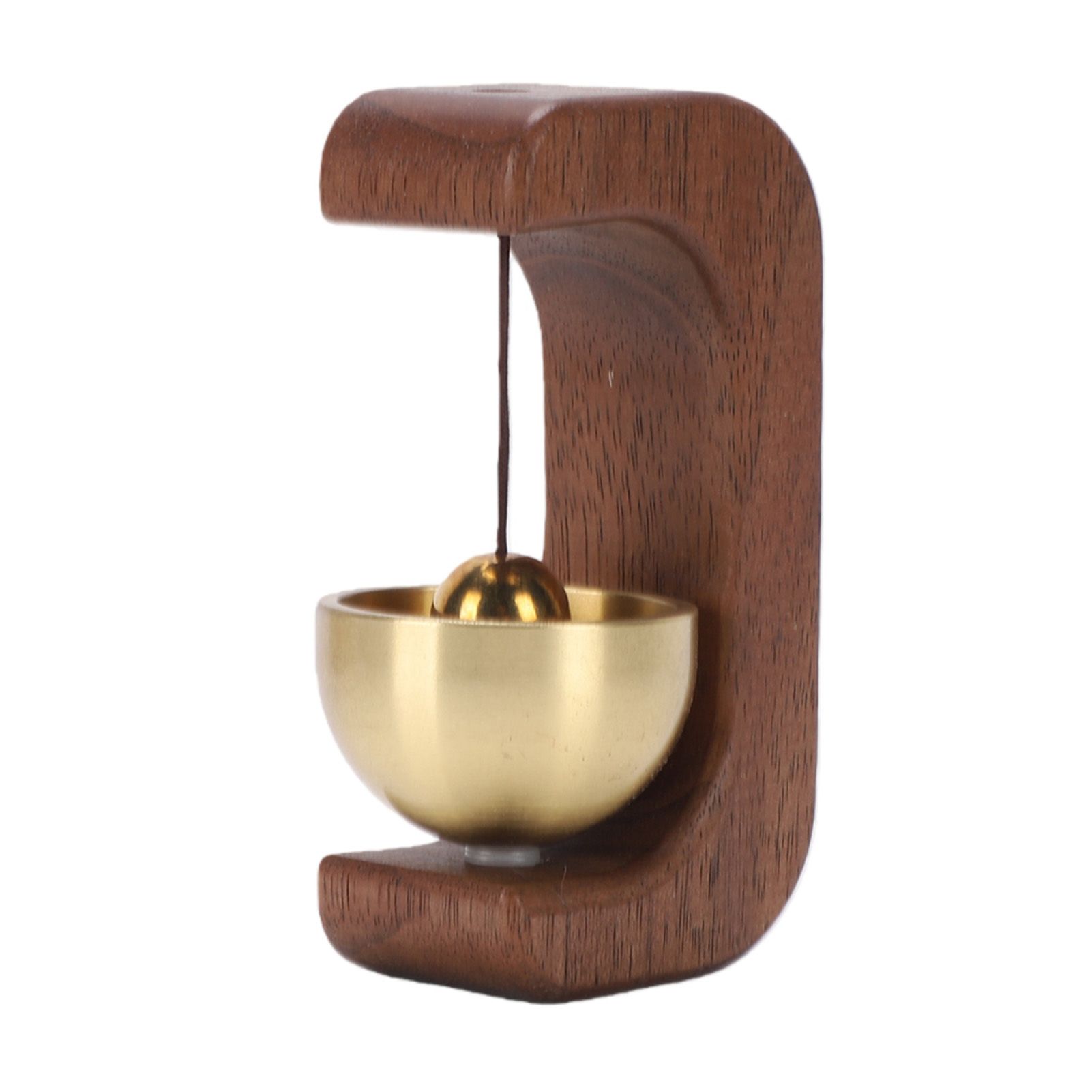 4pcs Magnetic Shopkeepers Bells for Door Opening Vintage Wooden Wind Chime view 5