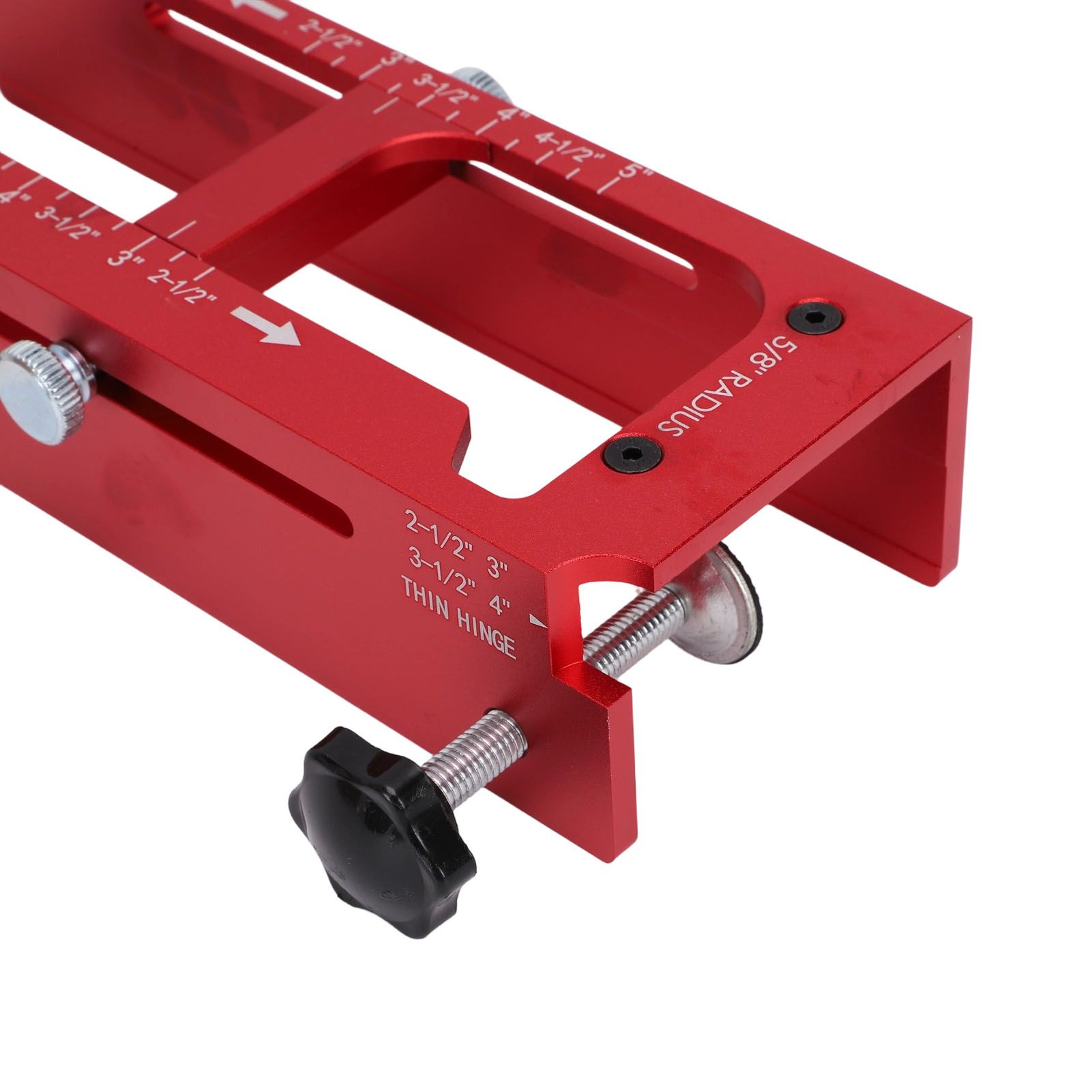 Door Hinge Jig and Lock Installation Kit Aluminum Alloy Plastic Door Hole view 2