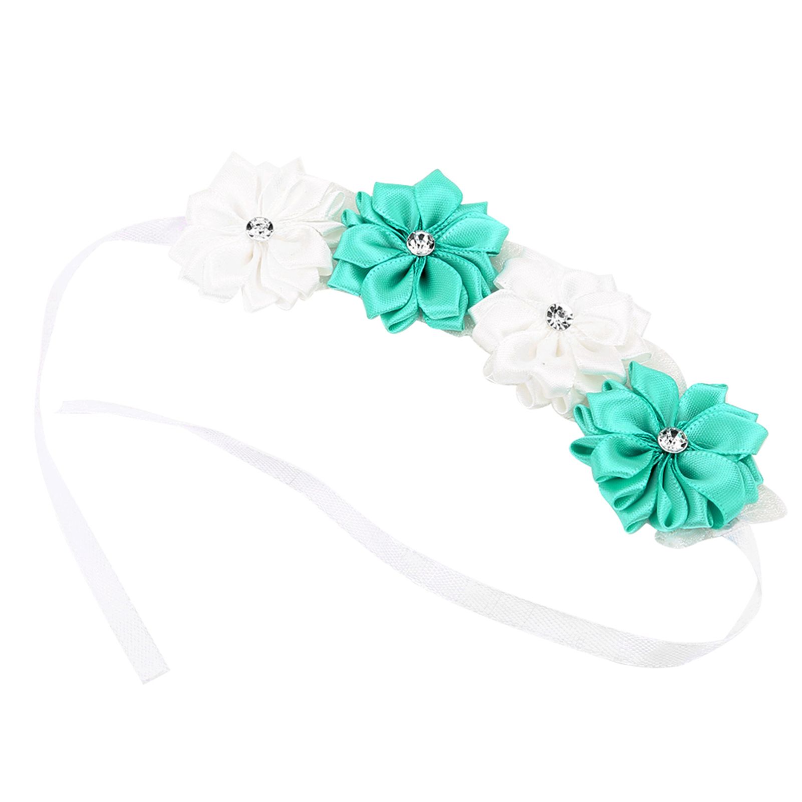 6Pcs Beautiful Bride Bridesmaids Simulation Ribbon Wrist Flower Wedding view 10