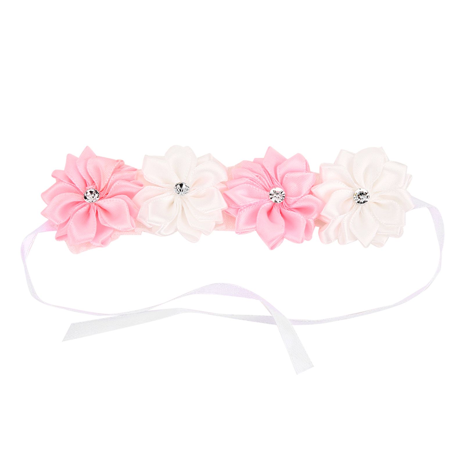 6Pcs Beautiful Bride Bridesmaids Simulation Ribbon Wrist Flower Wedding view 10