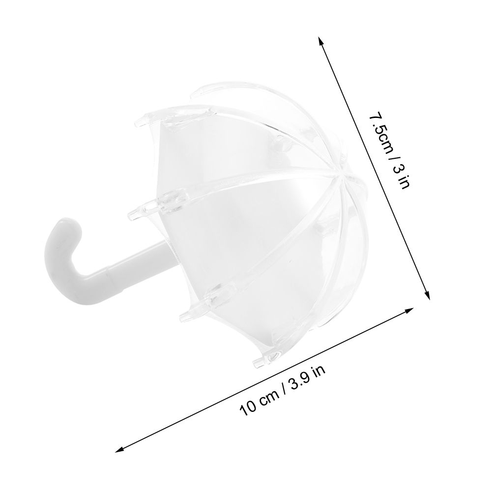 24Pcs Innovative Umbrella Shape Plastic Candy Box Container for Wedding Baby view 10