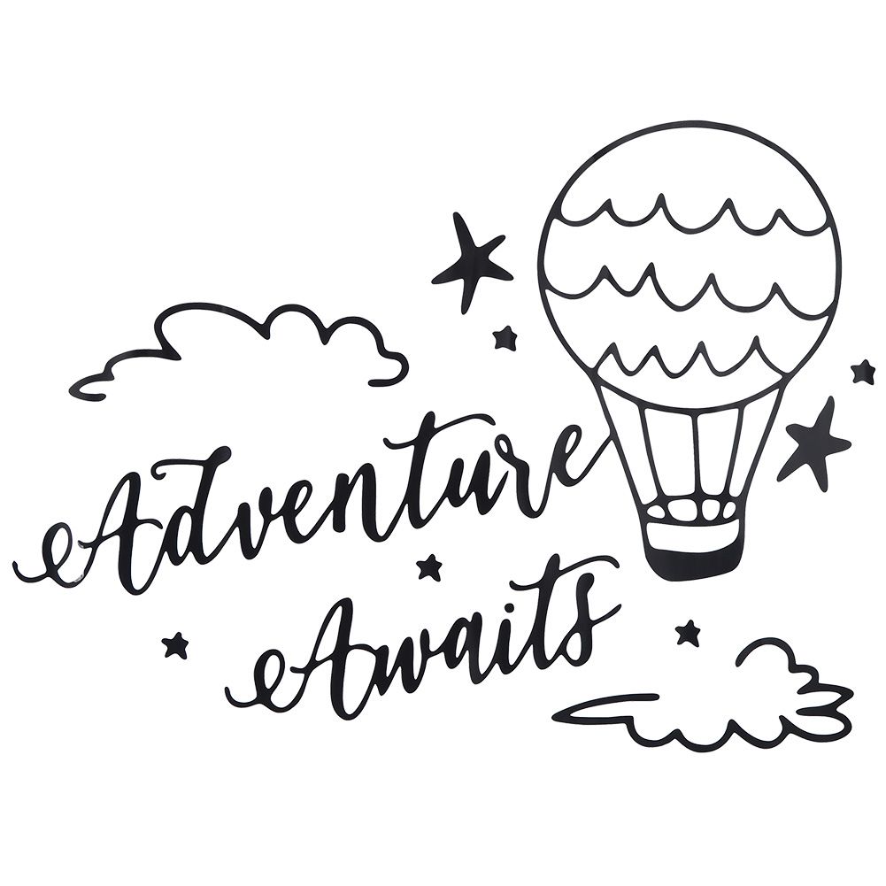 Cute Cartoon Clouds and Balloon Wall Sticker Removable Wall Paper Living Room view 2