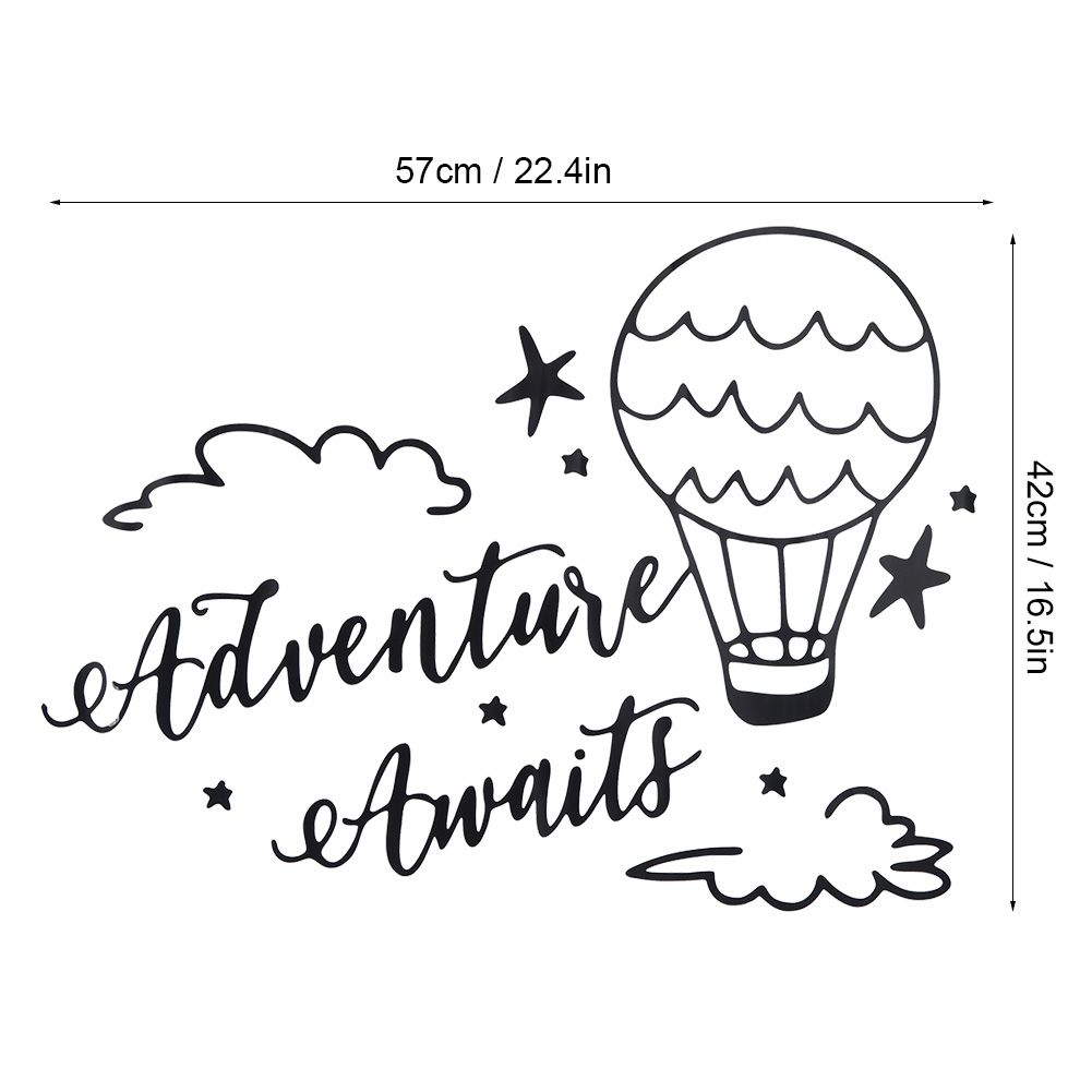 Cute Cartoon Clouds and Balloon Wall Sticker Removable Wall Paper Living Room view 10